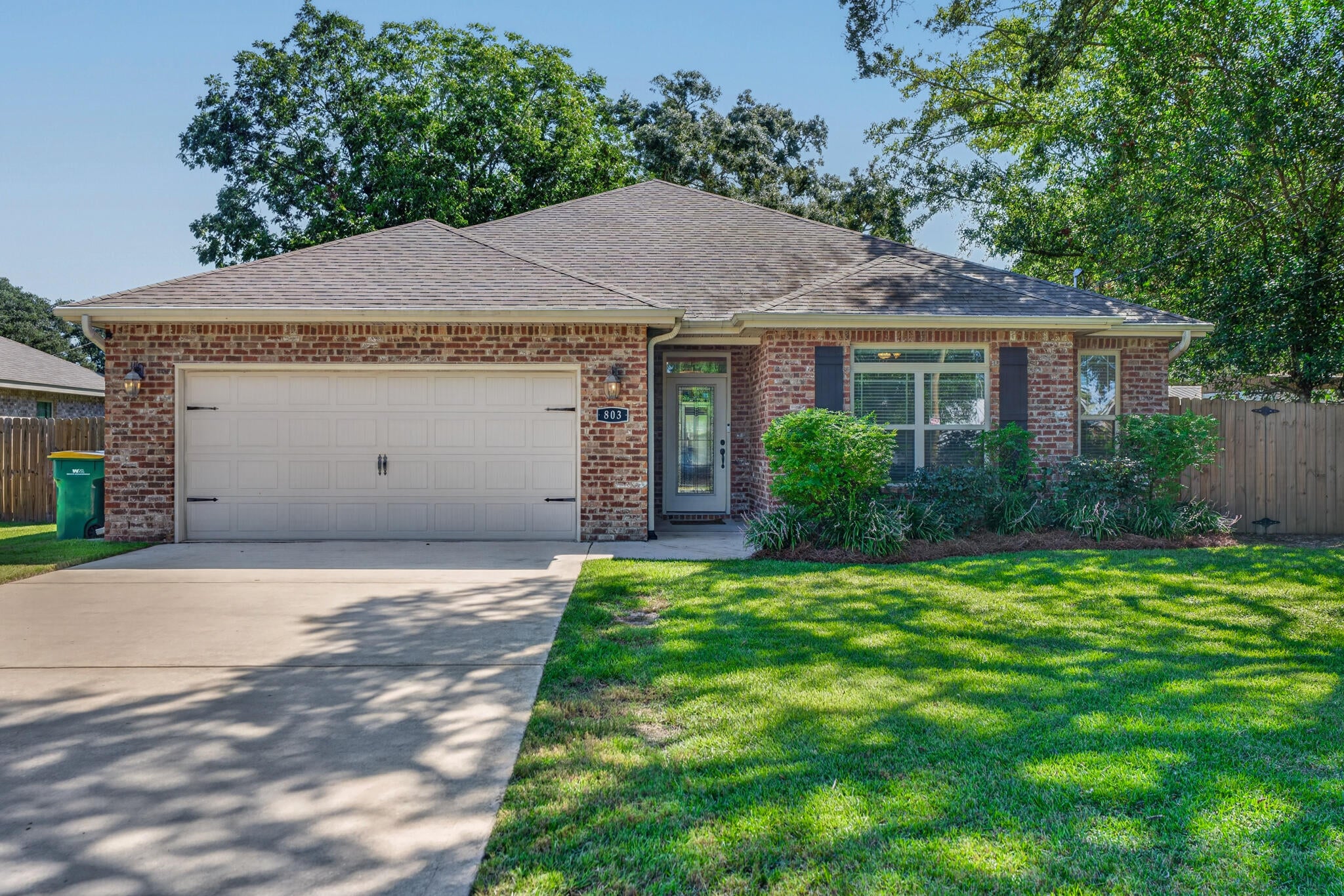 Built in 2019, beautifully maintained, and ideally located, 803 Fairview offers ease of a newer home with low insurance & utilities costs. A location that makes every day convenient. Centrally positioned just minutes from both Hurlburt fields back gate and Eglin AFB, this home is an excellent option for anyone looking for quick access to the bases while staying close to shopping, dining, schools, and everything Fort Walton Beach has to offer. Inside, the home feels open and spacious with generously sized rooms, a functional layout, and plenty of room to spread out. The primary suite is a standout, featuring a large walk-in closet and spacious bathroom, the perfect place to wind down after a long day. The backyard will definitely steal the show. The oversized fenced in yard offers an incredible amount of usable space with plenty of room to entertain, play, garden, let the dogs run, or even add a pool! With a 2019 build, lower insurance costs, a great location, and turn key - homes like this are hard to come by. Don't miss out !