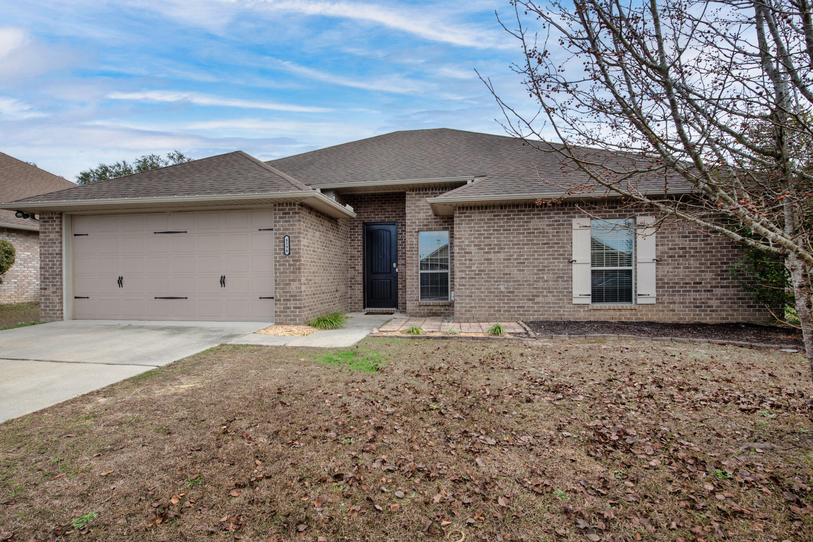 AVAILABLE NOW... 4bd/2bth home. All-brick single-family home featuring a spacious and thoughtfully designed open floor plan, perfect for comfortable everyday living.

Ideally located south of I-10, this home offers convenient access to Eglin AFB, Duke Field, and 7th Special Forces Group facilities.

The interior boasts a stunning open kitchen with elegant offset cabinetry, crown molding, granite countertops, and a lcenter island--perfect for cooking, entertaining, and gathering. The home's layout provides both functionality and style. The spacious primary suite includes a luxurious en-suite bathroom with double granite vanities and a large combination garden tub and shower.

Enjoy outdoor living in the fully fenced backyard, complete with a covered patio area,

NO smoking. 600 minimum FICO credit score required in addition to meeting rental criteria. Pets allowed upon approval with a non-refundable pet fee.

All applicants are required to complete an application on https://onefamilypropertyservices.petscreening.com/
regardless of if they own a pet or not.  Applicants with an ESA are also required to complete the application.
**Please note, only one pet profile per pet is required.

This property is a part of a Homeowners Association and tenants will be required to adhere to certain rules and restrictions.  If you have any questions, you may request to view the HOA Covenants prior to application. 
 ** Fees Required once an application is approved include, but may not be limited to: Security Deposit, Non-Refundable Fees (cleaning and rekey), $20 Certified Mail Fee, and Pet Fees (when applicable).