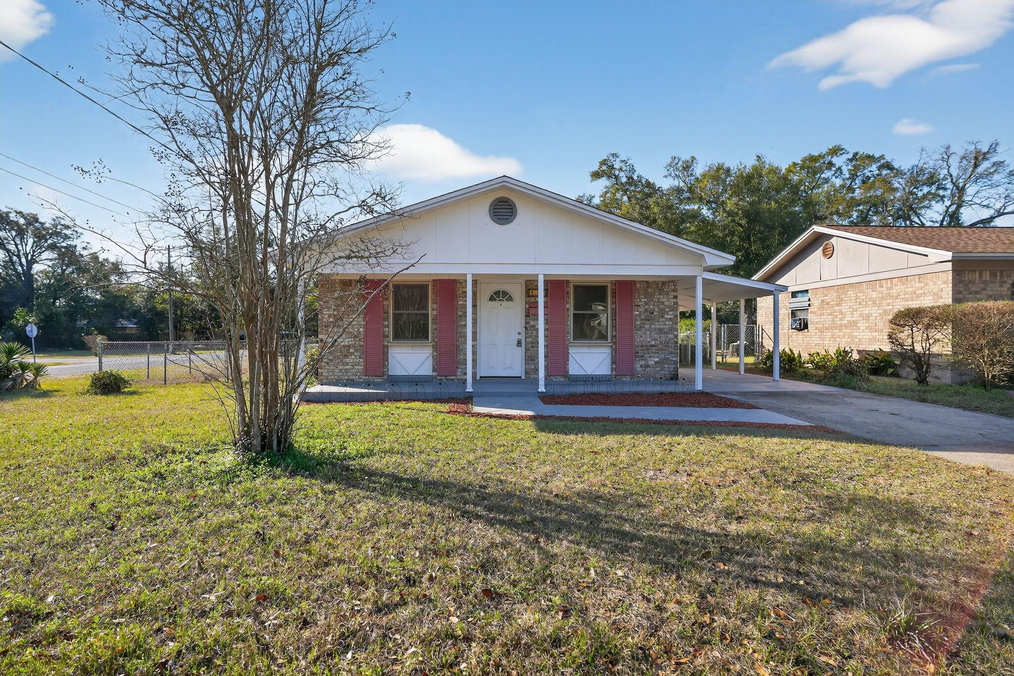 10,000 PRICE REDUCED !!! Charming Brick House with Modern Curb Appeal. This isn't just a surface-level refresh, totaly renovated from the inside out, this brick nice  home is  ready to move  in.   The house sits on a spacious corner lot, offering both privacy and plenty of outdoor potential.  The exterior features classic brick paired with freshly painted white gable  and an updated roof.   Inside features brand- new plumbing, updated electrical,   new  appliances, remodeled  bathrooms. Perfect for first time buyer or an investor, all measurements are approximate, to be verified by buyer's if important.