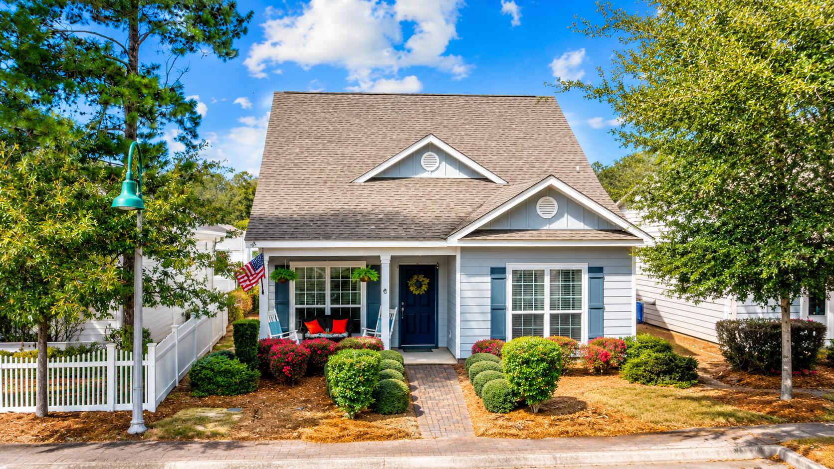 Welcome to this beautiful 4-bedroom, 3-bath home located in the amenity-rich community of Hammock Bay. Just steps from the main clubhouse, you'll have quick access to the fitness center, resort-style and lap pools, General Store, Town Green, Props Brewery, tennis courts, basketball courts, and pickleball courts. This is one of the most convenient locations in all of Hammock Bay.

The home features a functional open-concept layout that works well for both everyday living and entertaining. The main living areas offer durable LVP flooring, while the bedrooms are comfortably carpeted. The kitchen opens to the living and dining spaces, creating a bright, open feel throughout.

The primary suite is on the main level along with an additional bedroom and full bath, ideal for guests or a office. Upstairs, you'll find two more bedrooms and a third full bathroom, providing plenty of space and privacy. The two-car garage adds extra storage and convenience.

Hammock Bay offers one of the most complete lifestyle setups in the area, including a bayfront clubhouse with a pier, additional pools in Hammock Bay South, farmers markets and events at the Town Green, fitness center, sports courts, community center and theater, playgrounds, walking trails, dog park, and more. Lawn maintenance is included.

Conveniently located 20 minutes or less from the sugar white sands and emerald waters of 30A.

Schedule your showing today.
