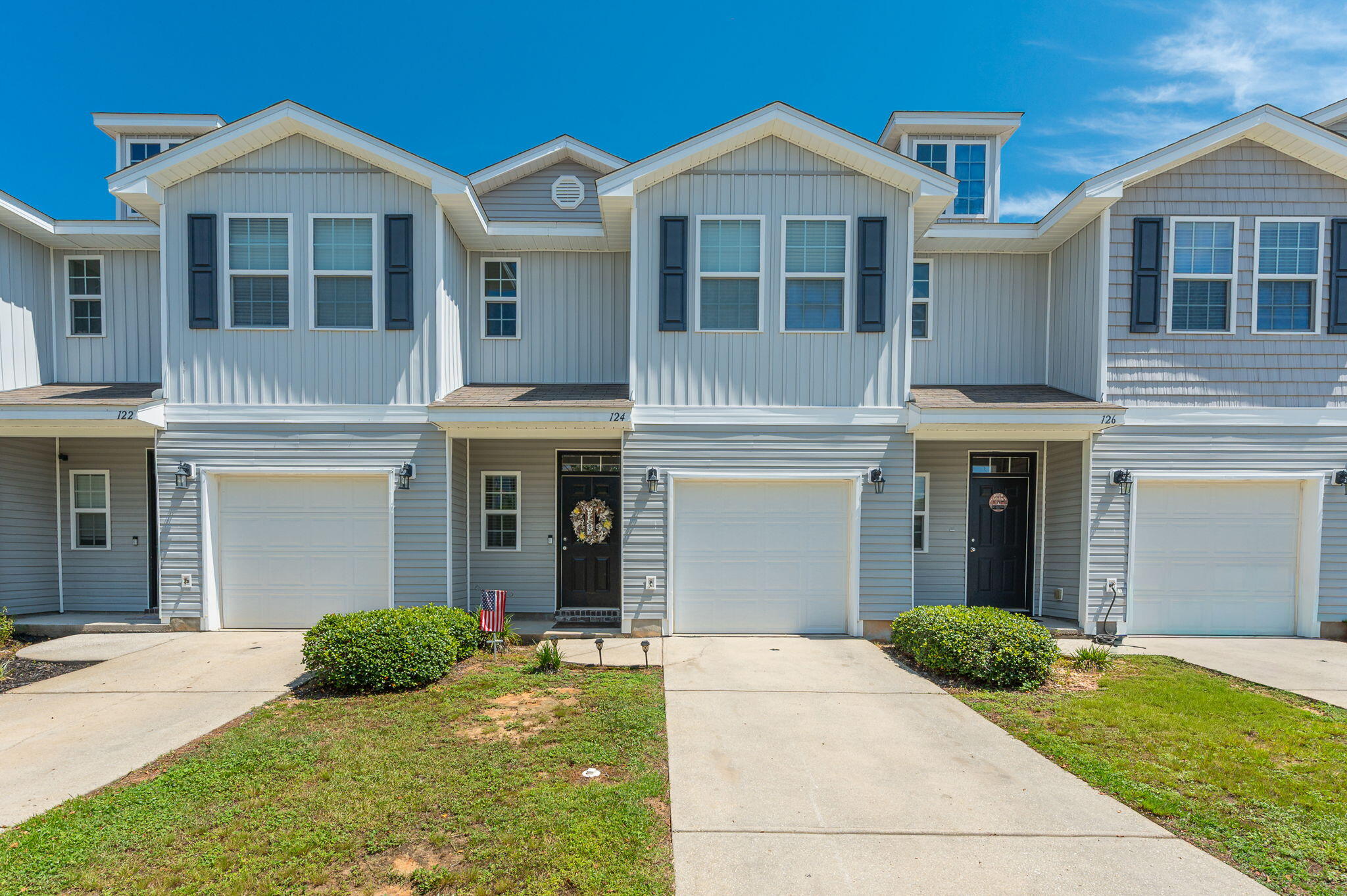 Welcome home to this beautifully maintained 3-bedroom, 2.5-bathroom townhome that has been lovingly cared for by its original owner. Featuring an open-concept floor plan, this home offers a spacious and inviting living and dining area that's perfect for both everyday living and entertaining. The kitchen comes fully equipped with all appliances and includes a pantry, breakfast bar, and ample cabinet space. A convenient half bath is located on the main level for guests. Upstairs, the generous primary suite provides a comfortable retreat, while two well-sized guest bedrooms offer flexibility for family, guests, or a home office. You'll also appreciate the abundant storage throughout the home and the upstairs laundry space. Step outside to enjoy the private rear patio--ideal for relaxing or outdoor dining. Conveniently located near shopping, dining, military bases, and I-10, this home combines comfort, convenience, and value.