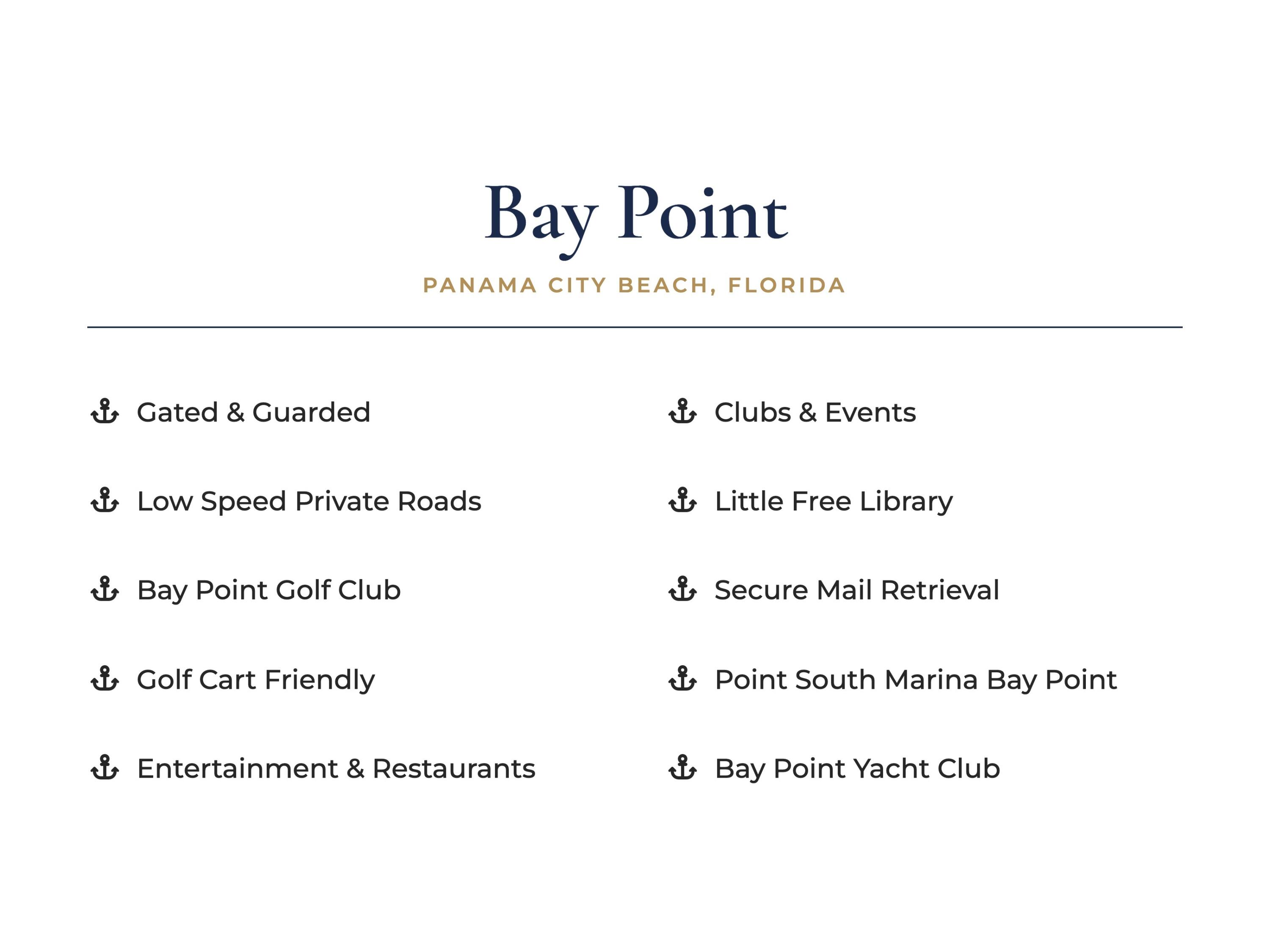 Bay Point Unit 1 - Residential