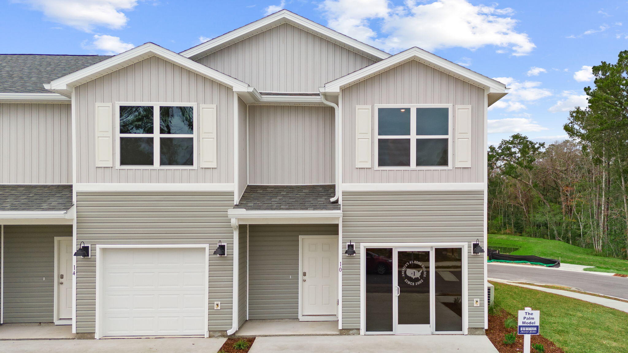 Welcome to 42 Rudder Lane at Genoa Landing Townhomes in Freeport Florida. This end unit townhome features a welcoming space that has three bedrooms, two and a half bathrooms, and a convenient single car garage.

As you enter this townhome you will find a hall leading to an open-concept kitchen, living, and dining area, designed for entertaining and everyday living. Multiple windows illuminate the living area providing natural light. The kitchen serves as the culinary center with its spacious center island and cabinetry for storage as well as a pantry. The kitchen finishes include quartz countertops, white cabinetry, chrome plumbing fixtures, and an appliance package including a smooth top stove, microwave and dishwasher.

The first floor is the heart of the home, while the privacy of the second level holds all bedrooms, ensuring a quiet retreat. The primary bedroom has a generous closet and a private bath with shower, dual sink vanity, and ample linen storage space. The additional bedrooms share a hall bath with shower tub combo, creating a comfortable space for family or guests. You will also have a laundry area on the second level with space for a full-size washer and dryer.