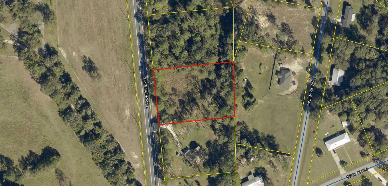 Are looking for a place to build your forever home? This lot is located on Hwy 83 and is part of Ten Lakes Subdivision. The lot is conveniently located near town but still has the feel of country living. The lot has an available boundary survey and partial electric service paid for. The lot also has easy access to public water and phone/cable. Less than an hour from the world's most beautiful beaches and located in one of the fastest growing counties in the nation. Come get your piece of paradise and build your dream home!