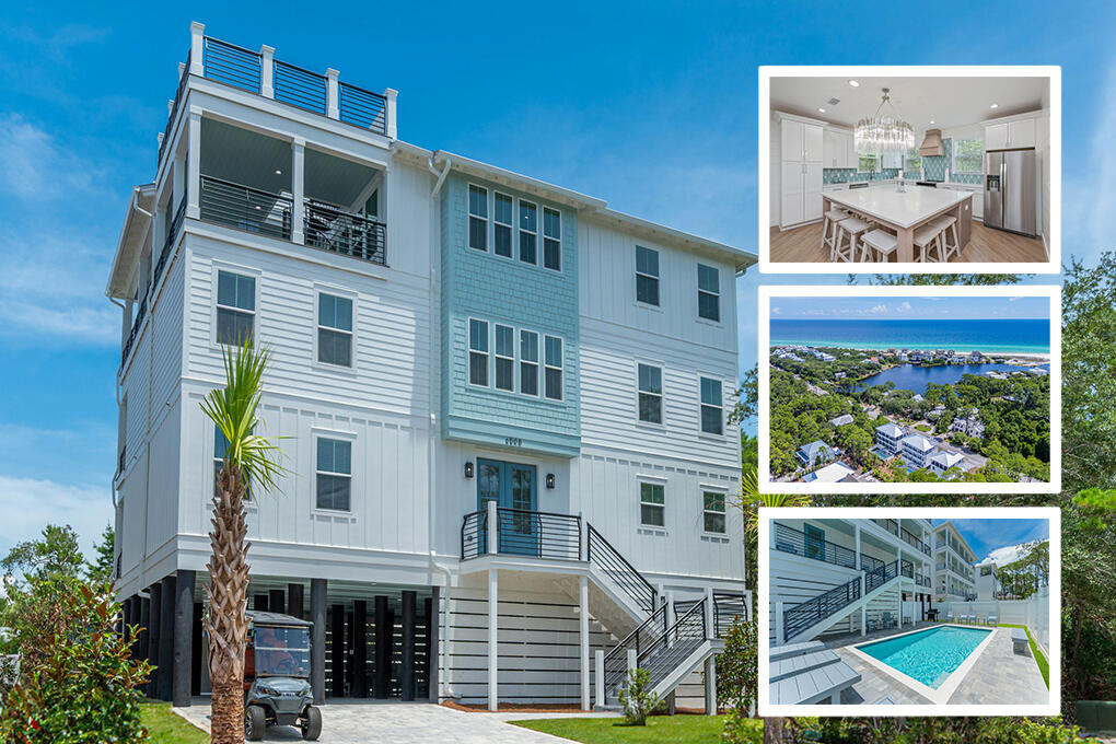 Short term rental powerhouse featuring a brand new 2025 build on 30A with rooftop viewing deck offering Gulf views, 8 bedrooms each with private baths, three separate living spaces, private heated pool, and massive 18 person sleeping capacity to maximize revenue.

Designer furnishings, professional photography and full inventory to convey for immediate revenue generation.

Only 0.6 miles to public beach access ensures high occupancy. Includes a free six-seater electric golf cart and two paddleboards for added guest appeal.

Designed from the ground up to ensure easy, low cost maintenance and best possible yield.

Do an Internet search on Legacy Beach Homes of Destin, Florida to view real time calendars in order to determine availability for showings Seller is listing over $100 million worth of properties from their portfolio (35 large STRs in the Destin/Miramar/30A area with an average appraisal value of slightly over $3M each.).

The seller is only selling 10% of the portfolio. Seller will withdraw this and/or any other remaining listings once the first  $10 million (approximately)  in sales have been achieved.

Seller (Equisource Holdings dba Legacy Beach Homes) does not disclose property-level rental revenue data. Buyer to perform their own due diligence regarding income potential. However, the appraisal in the document section of this listing may include the appraiser's revenue projection. 

Seller will make all reasonable efforts to facilitate the transfer of future reservations. 

The Seller does not have to sell.  Property has been priced based on recent appraisal and reflects the seller's minimum acceptable price.

Most recent appraisal and inspections in docs section