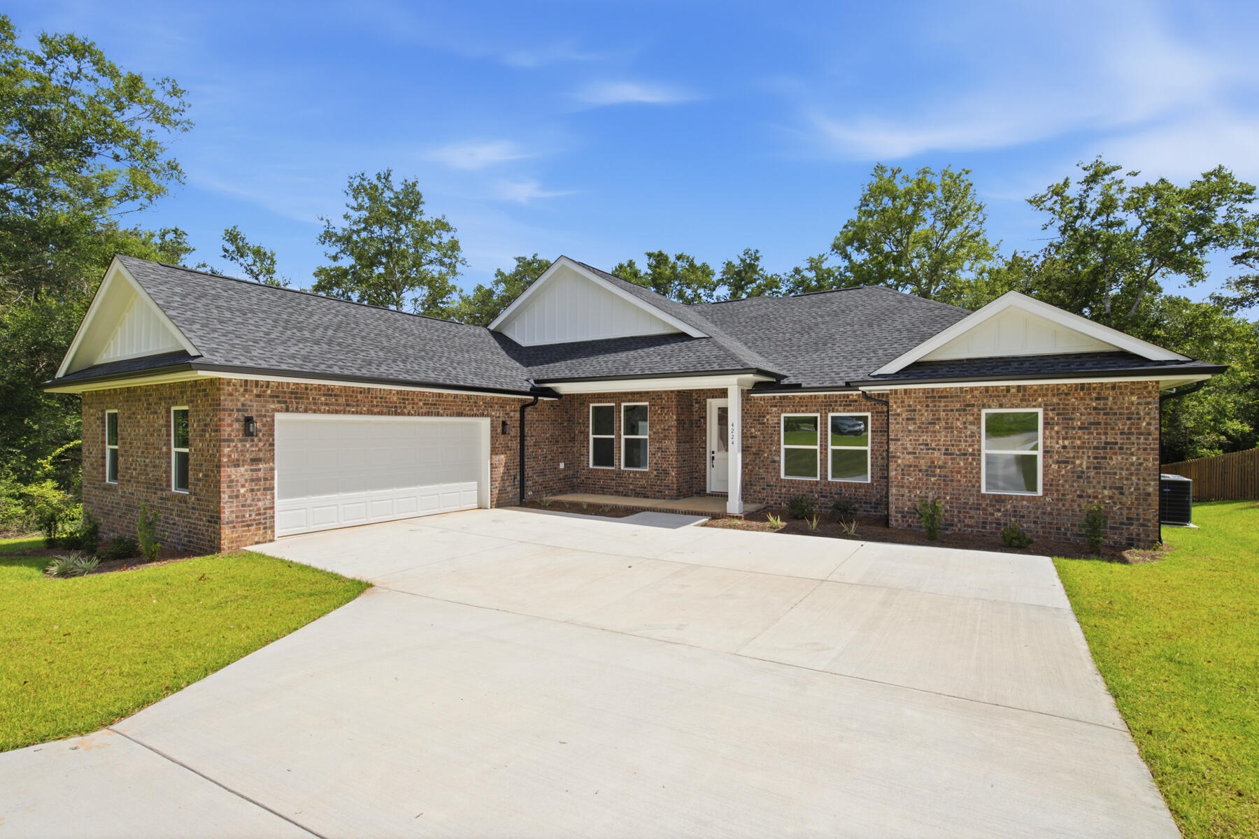 Dare to Compare!! You will find there is no
comparison between this 3266 sq ft (TOTAL) ''Custom Built'' 5 bedroom, 2 1/2 bath  property in a beautiful .67-acre setting with nature preserve versus mass quantity Cookie Cutter Repeater Homes built on small lots...usually .15- acre with limited views. Built by one of the areas most renowned builders in the gated Habersham subdivision. Click on the photos and discover the type of home that provides real ''Quality of Life'' with so many extras and well thought out upgrades. From the very beginning you'll notice the difference with the Pine tongue and groove ceiling over the entry porch. As you enter the home. From there you'll be pleased to find an ''Open Floor Concept'' complimented with a ''Split Floor Plan.'' Don't delay...come see it today...make it yours...and love it forever! TOTAL 3266 SQ FT Supplemental Property Information
4224 Brynwyck Place
Located in the highly desirable gated community of Habersham, this exceptional custom-built home offers 5 bedrooms, 2.5 bathrooms, and an open-concept split-bedroom floor plan designed for comfortable family living.
The quality craftsmanship is evident throughout, with premium finishes and thoughtful upgrades that include a tray ceiling in the living room, quartz countertops, all-wood soft-close dovetail cabinetry, and an oversized walk-in pantry featuring an 8-foot door. LifeProof luxury vinyl plank flooring extends throughout the home and is complemented by a custom trim package. Knockdown ceilings, orange peel wall texture, and Sherwin-Williams SuperPaint and Emerald Paint on trim provide a clean, durable, high-quality finish. A modern lighting package fills the home with abundant natural and ambient light.
The spacious primary suite features a tray ceiling, custom walk-in shower, garden tub, custom mirrors, and private access to the covered back porch, creating a relaxing owner's retreat.
Designed with both quality and efficiency in mind, the builder incorporated energy-efficient features throughout the home, including Low-E double-pane windows that help improve year-round comfort and reduce energy costs, as well as an energy-efficient water heater for added savings and performance.
The exterior is equally impressive, offering a beautiful natural setting that backs to a nature preserve and includes features typically found in homes at a significantly higher price point. These include Kevlar fabric window coverings for added storm protection, Hardie cementitious soffits, premium triple-coated exterior paint, stained tongue-and-groove porch ceilings, an 8-foot entry door with decorative half-light glass, architectural dimensional shingles, an oversized side-entry courtyard garage, a custom oversized driveway, brick mailbox, professional landscaping with a full irrigation system, gutters with a French drain system, underground utilities, and public sewer.
Situated on a generous 0.67-acre homesite, the property enjoys exceptional privacy with a natural buffer, two spring-fed creeks, and a scenic pond that provide peaceful views and a tranquil outdoor setting.
This home combines exceptional craftsmanship, energy-efficient construction, quality finishes, and an outstanding location to offer a lifestyle that is truly hard to match. Schedule your private showing today and experience the quality, comfort, and peaceful surroundings that make 4224 Brynwyck Place such a remarkable place to call home.
Living 2339 sq ft
front porch 115 sq ft
rear porch 258 sq ft 
garage 554 sq ft 
TOTAL 3266 SQ FT