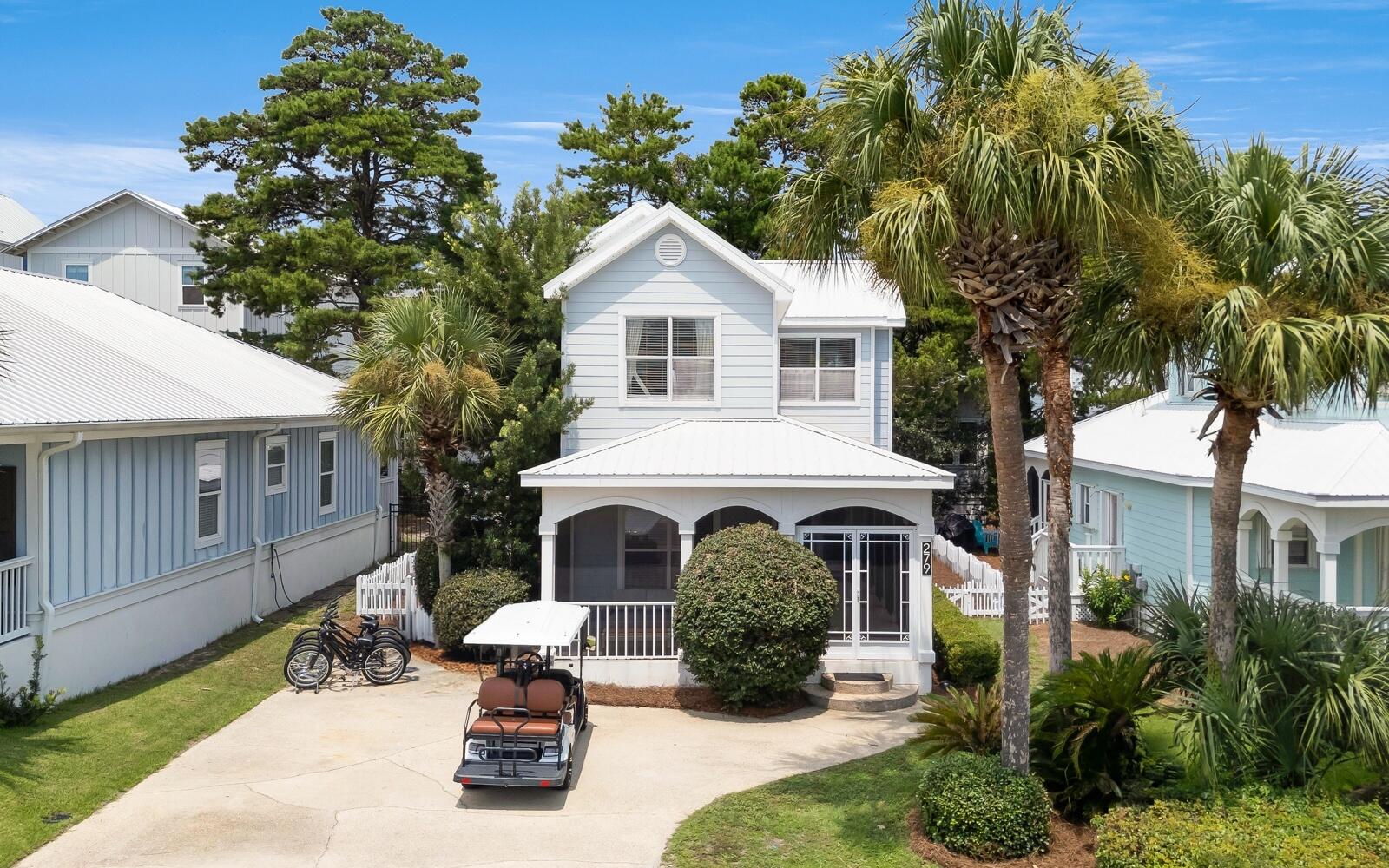 Welcome to 279 Ventana Boulevard -- a beautifully maintained 3-bedroom, 3-bath home in the heart of sought-after Blue Mountain Beach, South Walton's premier stretch of Scenic Highway 30A. Sold fully furnished and short-term-rental-ready, this turnkey property is a rare opportunity to own income-producing real estate in one of the Emerald Coast's most in-demand rental markets.
The light-filled, open-concept living space is built for effortless entertaining, while the spacious screened porch offers the perfect spot for morning coffee or sunset gatherings. Newly installed upstairs flooring adds a fresh, move-in-ready touch throughout.
Location is everything on 30A, and this home delivers: just 2 minutes to The Village's dining, ice cream, and shops, and 3 minutes to Gulf beach access and local hotspots, with easy connections to 30A's scenic biking and walking trails. As a Ventana Dunes resident, guests and owners alike enjoy a community pool and direct trail access -- amenities that drive repeat bookings and strong rental demand.
Whether you're expanding a vacation rental portfolio, searching for a high-performing STR, or simply want a full-time residence steps from the sugar-white sands of the Gulf of Mexico, this Blue Mountain Beach home checks every box: location, layout, and income potential. Investor-ready and priced to move -- opportunities like this in South Santa Rosa Beach don't last