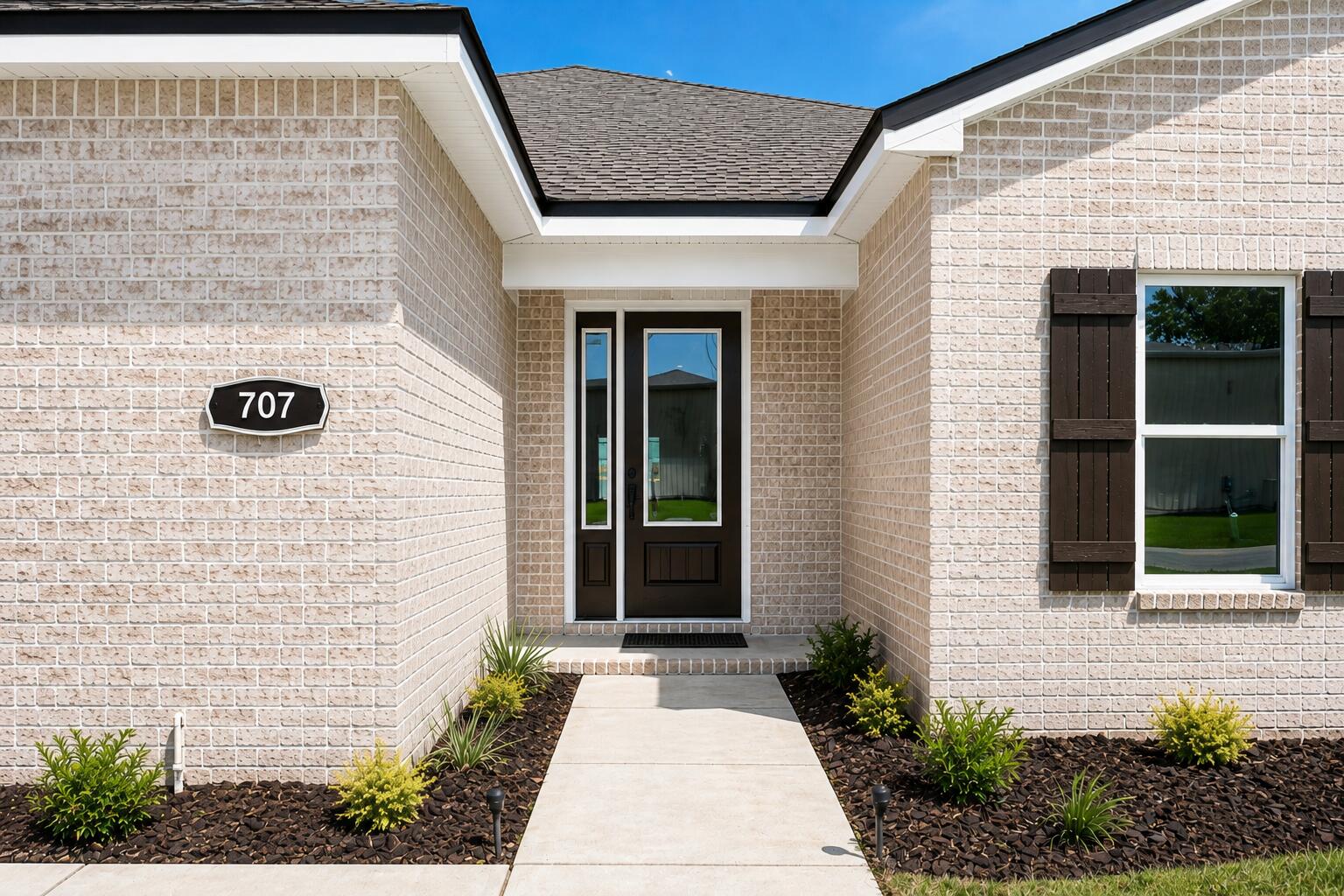 There's something special about walking into a brand new home and knowing you get to be the one who creates the memories here. Welcome to 707 Lovejoy Road, where modern style, thoughtful upgrades, and the Emerald Coast lifestyle come together beautifully.

Imagine coming home after a long day, turning on the TV fireplace, and settling into a space that feels fresh, comfortable, and completely yours. With the refrigerator, washer, dryer, dishwasher, and microwave already included, moving in can actually feel easy.

The all brick exterior offers timeless curb appeal, while the covered front and back porches give you places to enjoy a quiet morning coffee or unwind in the evening. Out back, the large privacy fenced yard gives you room to entertain, let the dogs run, or simply enjoy your own outdoor space.  The sprinkler system helps keep everything looking its best.

Located just minutes from Hurlburt Field, convenient to Eglin AFB, and within easy reach of Destin, you can spend your weekends enjoying sugar white beaches, boating, incredible restaurants, shopping, and everything the Emerald Coast is known for.

And to make getting home a little sweeter, up to $10,000 is available toward buyer closing costs with an acceptable offer, subject to lender guidelines.

707 Lovejoy isn't simply new construction it's a fresh start, a place to settle in, make memories, and enjoy the Florida lifestyle you've been working for