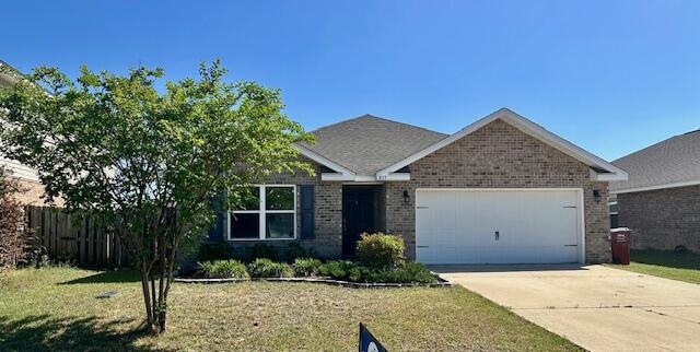 Spend this summer at the pool! Welcome to Redstone Commons! All-brick 4 bedroom, 2 bath home with 2 car garage awaits! Community features  include: Community pool, dog park, and playground. Home features a spacious open concept, split floor plan, separate laundry room, and 2 hall closets! LVP flooring spans the entry, kitchen, living area and master suite. The kitchen come with lots of cabinets for storage, stainless appliances, full pantry, and a breakfast bar. The master suite is spacious enough for your king-size bed and features a double vanity, garden tub, large walk-in closet and oversized linen closet.  The back yard features a covered back patio, small fire pit, and a privacy fence. Located within walking distance of the middle school.  Pets welcome with owner approval.