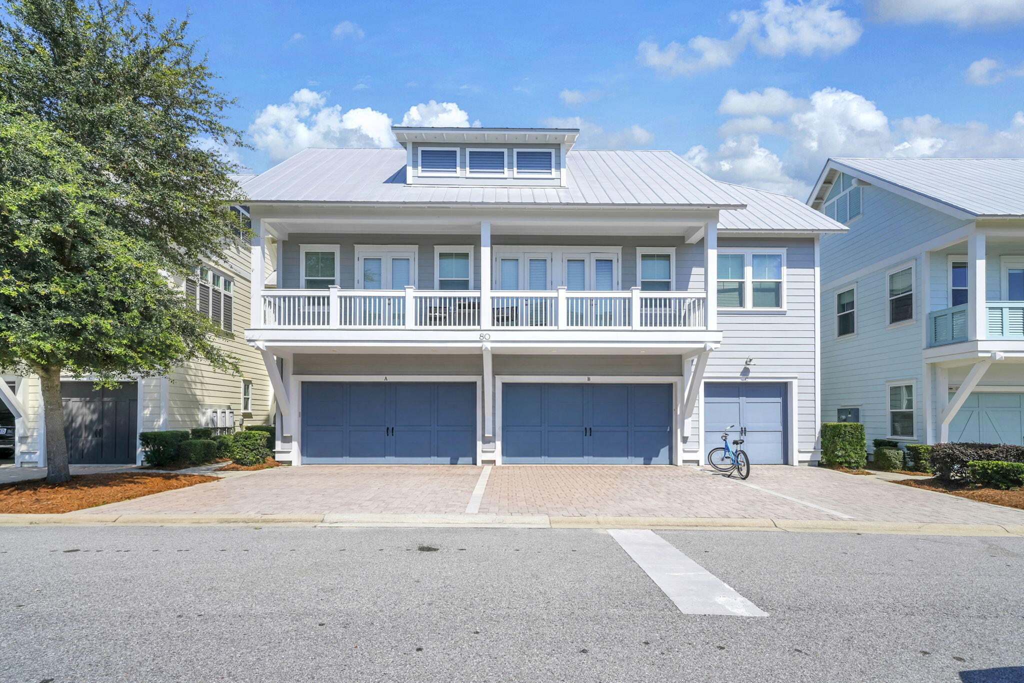 Enjoy the ultimate beach lifestyle on 30A! This beautiful, fully furnished 3-bedroom townhome is located in the popular Prominence community in Inlet Beach. Because it is an end unit that faces a peaceful wooded park, you get plenty of natural light and extra privacy.
Inside, you will love the high ceilings and the big, modern kitchen that is perfect for cooking and entertaining. Outside, you can relax on your private back deck or take advantage of amazing resort perks. You are just steps away from a huge community pool, a fitness center, and a free seasonal shuttle that takes you straight to the beach. Even better, you can easily walk right across the street to The Big Chill for great food, shopping, and live music. Whether you want a relaxing vacation home or a great rental investment, this property has it all!