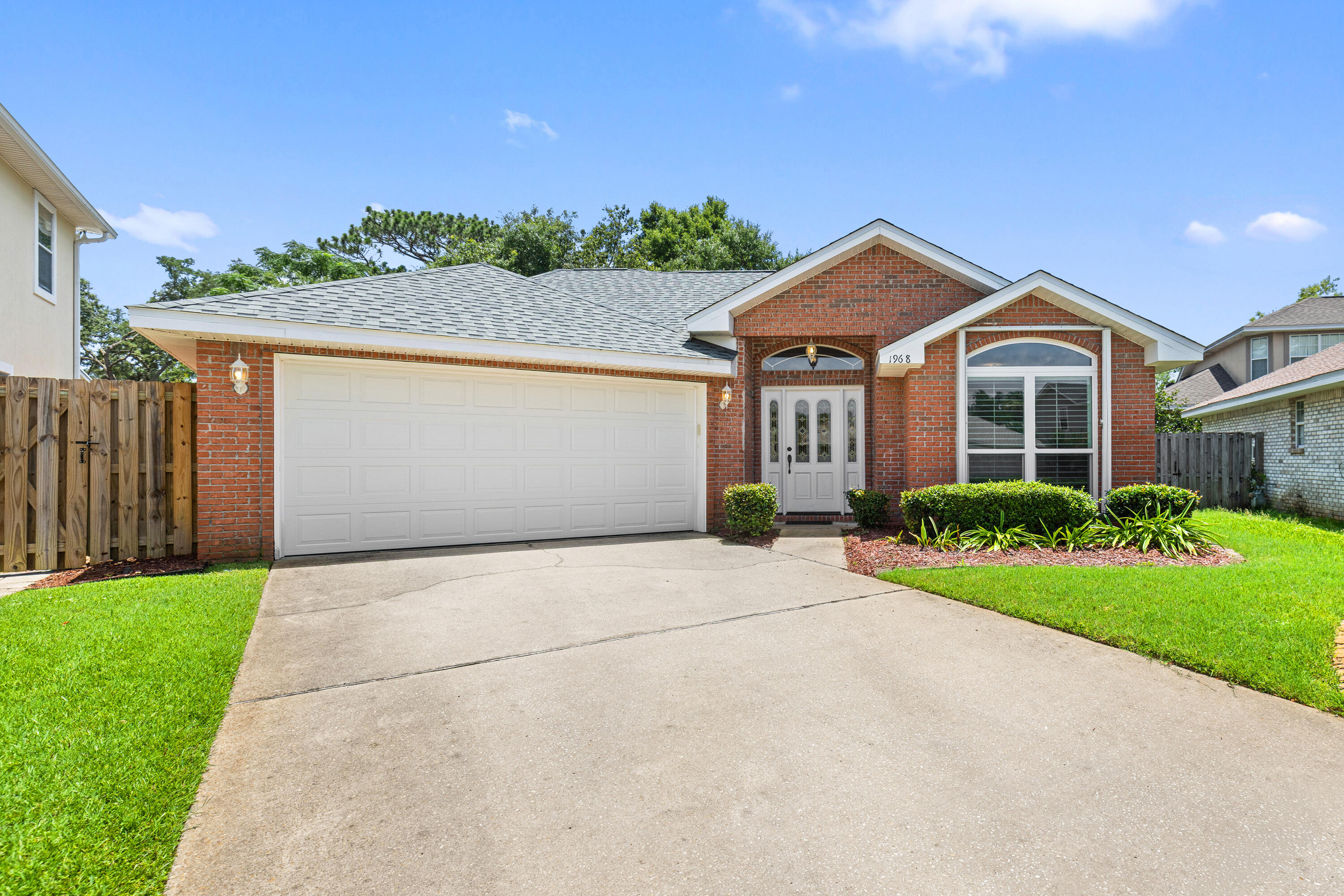 Welcome to 1968 Waterford Ridge Rd in Northridge Creek, a tucked-away Fort Walton Beach neighborhood with convenient access to Lewis Turner Blvd, Eglin AFB, Hurlburt Field, shopping, dining, schools, and the Fort Walton Beach Golf Course.
This 3-bedroom, 2-bath home offers 1,628 square feet and several important updates buyers look for. Permit records show a re-roof in 2020, hurricane shutters in 2019, an exterior door in 2021, and 11 non-impact replacement windows installed in 2025. The water heater manufacturer label shows a manufacture date of May 14, 2015. The Goodman air handler label indicates February 2014 based on the serial number.
Inside, the home offers a practical floor plan with comfortable living space, good natural light, and a layout that works well for everyday living. Northridge Creek has an established neighborhood feel with surrounding homes that show pride of ownership and quick access to the main routes buyers use every day.
If you have been looking for a Fort Walton Beach home with major exterior updates already addressed, this one deserves a look.