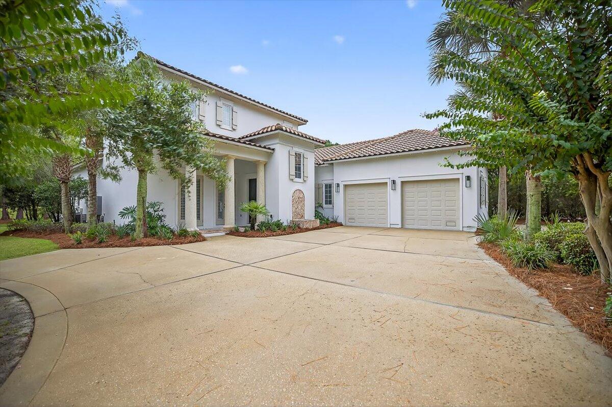A rare long-term leasing opportunity in Burnt Pine, Sandestin's premier double-gated enclave. Overlooking the golf course, this sophisticated residence perfectly captures the resort lifestyle--from championship golf and social club nights to marina outings and scenic golf-cart rides to the beach. The thoughtfully designed floor plan flows beautifully from the gourmet kitchen into the living and dining spaces, all capturing views of the private, heated pool. Exceptional versatility is provided by two bedrooms downstairs and two upstairs. Complete with an oversized garage featuring rear golf-cart entry, generous driveway parking, a freshly painted exterior, and pristine outdoor updates, this home delivers an unparalleled Sandestin living experience.