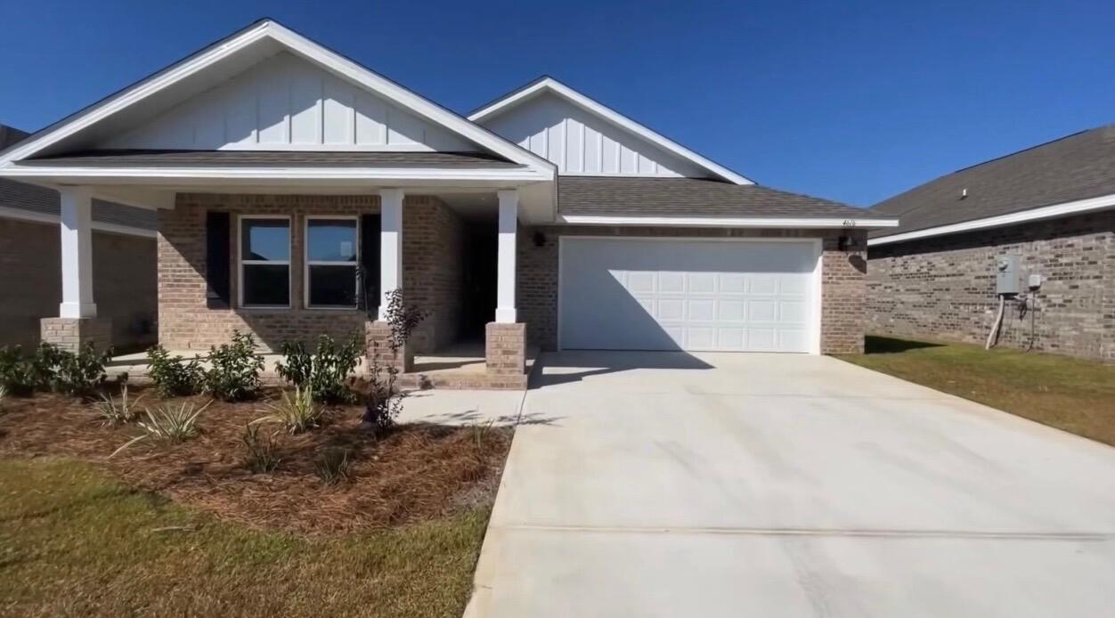 Welcome to 4616 Naval Court in Crestview's sought-after Patriot Ridge community! This beautiful newer construction home features the popular Lakeside floor plan, offering 5 bedrooms, 3 full bathrooms, and a spacious open-concept design perfect for comfortable everyday living.

The well-appointed kitchen features stainless steel appliances, a smooth-top range, built-in microwave, dishwasher, ample cabinet space, and a large dining area that flows seamlessly into the main living space. Durable wood-look flooring throughout the main living areas and plush carpeting in the bedrooms provide both style and comfort. The thoughtfully designed floor plan offers plenty of space for families, guests, a home office, or flexible living arrangements. 

Residents of Patriot Ridge enjoy access to community amenities, including a swimming pool. Conveniently located with easy access to Eglin Air Force Base, Duke Field, local shopping, dining, schools, and golf courses.
