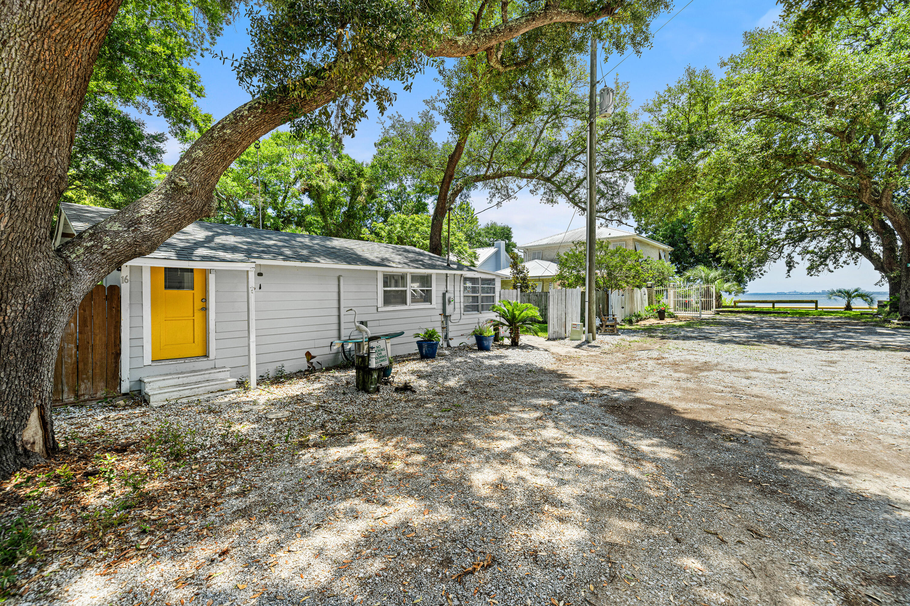 LOCATION,LOCATION,LOCATION! Here's your amazing opportunity to own an adorable FL COTTAGE tucked away at the end of a quiet street, just minutes from Destin's white sand & turquoise waters! HIGH and Dry flood zone X! Not quite waterfront (just a stone's throw) but neither is the price tag!  Downsizing? Retirement? Airbnb?? Fishing cabin?.. NO HOA! The possibilities are endless!   Step outside your door and catch those tranquil vibes with the bay breeze and open GORGEOUS views overlooking the Choctawhatchee Bay. The seller's have made some beautiful updates and renovations inside and out. Roof replaced in 2021 water heater 2024, heated and cooled by mini splits. 50 amp RV hook up! Don't wait to own a piece of paradise at this price!  ''As is'' conventional or cash
Buyer to verify all info deemed important