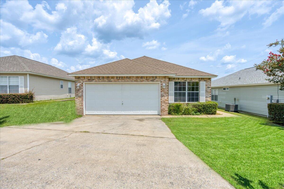 This beautifully updated 3-bedroom, 2-bathroom home is cute, cozy, and move-in ready! Recent upgrades include fresh interior paint, new flooring, modern light fixtures, updated door knobs and hinges, stylish mirrors, and brand-new stainless steel appliances.

The home features an inviting open floor plan with a spacious eat-in kitchen, creating the perfect space for everyday living and entertaining. Step outside to enjoy the concrete back patio, ideal for relaxing or hosting family and friends. A 2-car garage provides ample parking and storage.

Conveniently located on the highly desirable south end of Crestview, this home offers an easier commute while keeping you close to shopping, dining, schools, and local amenities. Don't miss the opportunity to make this charming, updated home yours!