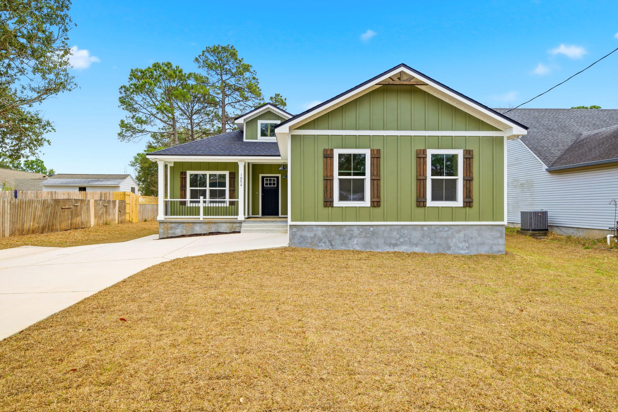 This semi-custom home offers a spacious living with 4 bedrooms, 2.5 bathrooms, and an expansive backyard, plenty of room for a future pool and fenced in for your convenience and privacy! The home's standout features include custom cypress wood beams and vaulted ceilings, adding warmth and character to the already beautiful design. The walk-in pantry, gas range, and side-entry garage make for a modern and comfortable living experience that you'll enjoy every day. Don't forget your gas fireplace to cozy up to on those chilly overcast days! The master bathroom boasts a luxurious free-standing tub and beautifully tiled shower, offering a spa-like experience at home. You'll never have to worry about running out of hot water with the tankless water heater - a feature that will surely  impress. This is not your average builder-grade house - it's a true gem with curated designer fixtures and finishes.