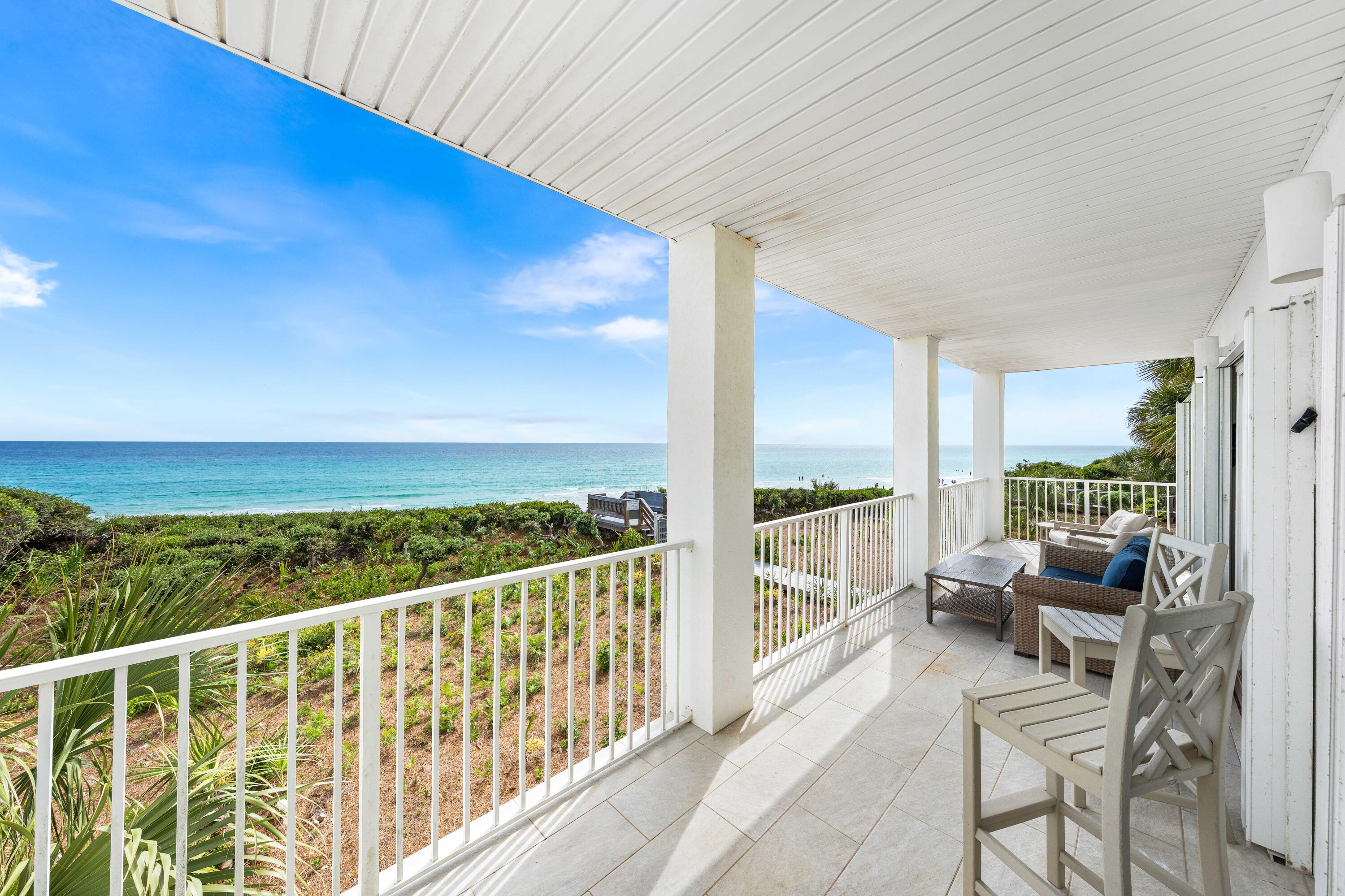 Step into elevated coastal living in Unit 1B at Emerald Surf Villas, capturing sweeping Gulf views and gentle coastal breezes. This well maintained 4-bedroom condo offers the perfect blend of comfort and location, with 60 feet of private, deeded beach access just steps away providing effortless access to the sugar-white sands and emerald waters.

Enjoy the convenience of being minutes from Seaside, along with an array of popular restaurants, boutique shopping, and local entertainment along Scenic Highway 30A. Whether you're looking for a primary residence, second home, or investment opportunity, this condo delivers exceptional value in one of the most sought-after areas on the Gulf Coast.