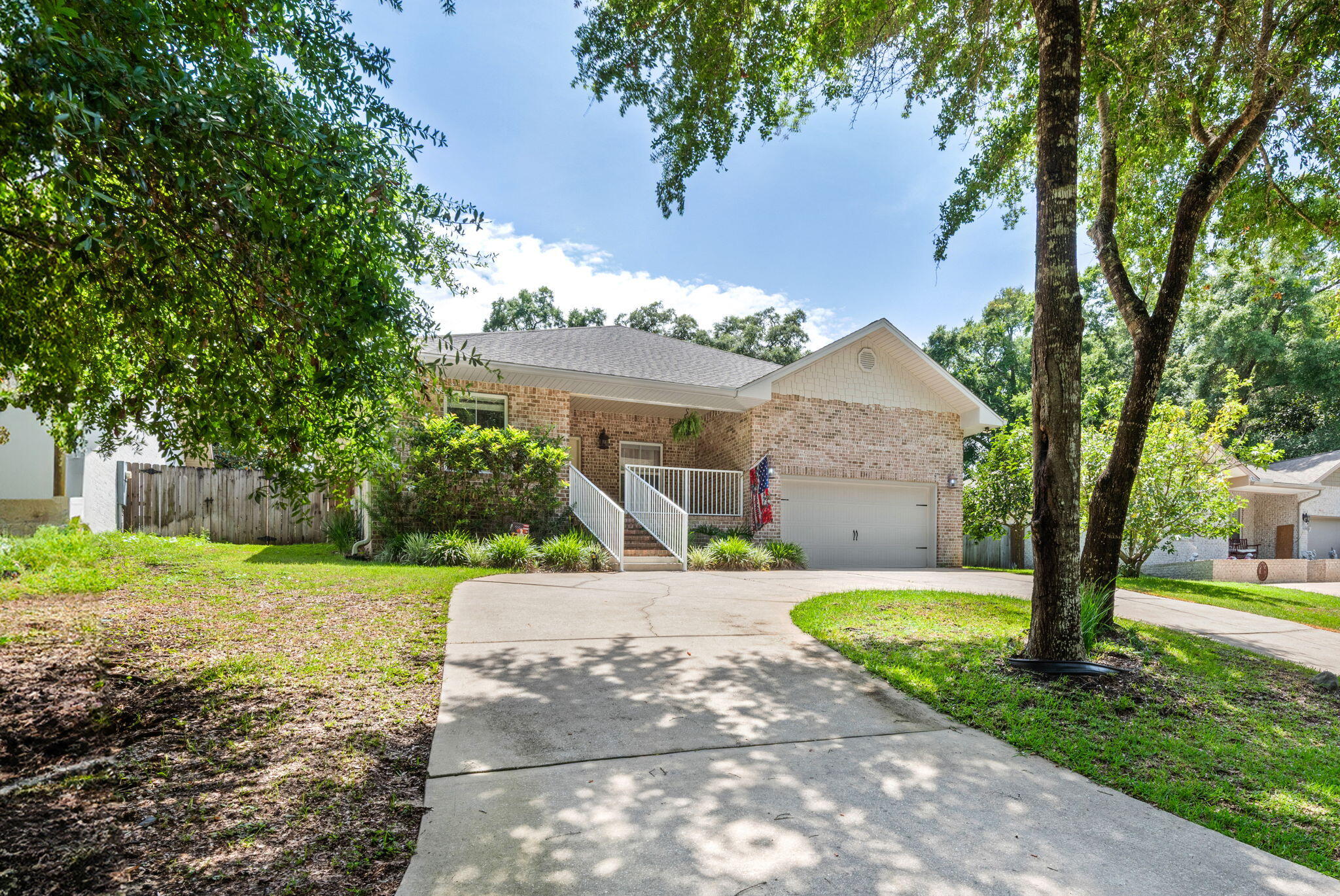 This home has a 3% assumable VA mortgage but that's not even the best thing it has to offer! Location - just 1.5 miles from Eglin AF East gate , just across the way from the bay, and 20 minutes from the white sand beaches. Livability - offering a split bedroom floor plan with 4 bedrooms/2 baths, dining room/flex space, beautiful kitchen with island, granite countertops and stainless appliances, including a double refrigerator, huge pantry and bar area for six, natural light-filled living area, large master suite with a completely renovated master bathroom with double vanities, a linen tower, gorgeous shower and large double closets. And that's just on the inside! Lifestyle - step outside to a covered patio, gorgeous stonework, an oversized pergola and an above ground pool. All within the privacy of your back yard! This one could be the one.  Call your favorite Realtor® to take a look today!