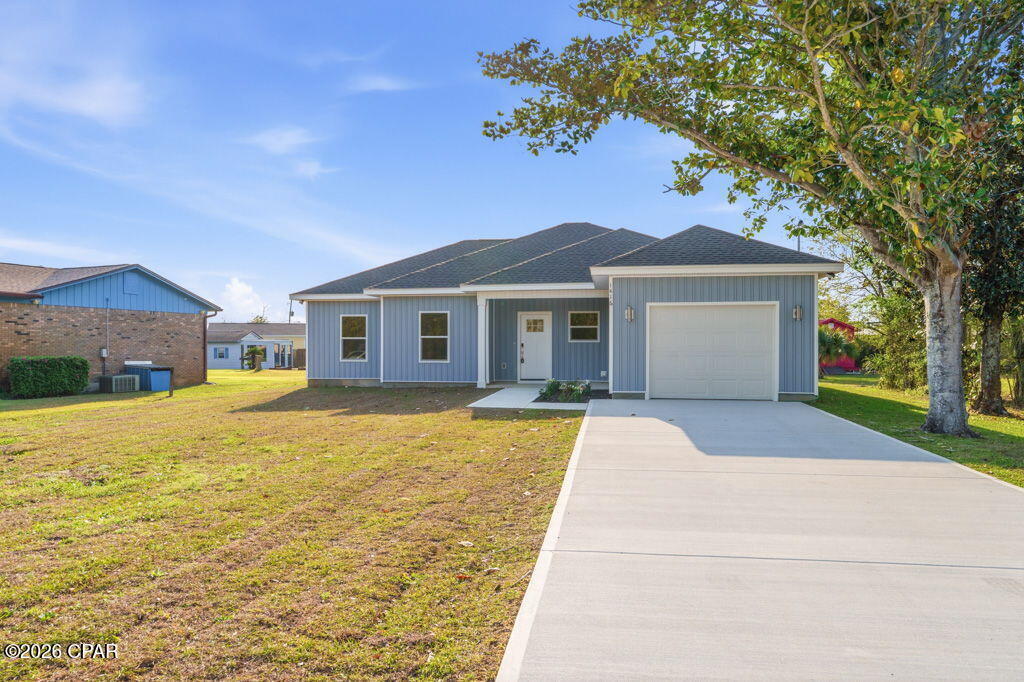 Spring is here--and your perfect home might be too.

Discover this brand-new 4-bed, 2-bath home on Panama City's growing east side, featuring modern finishes, an open layout, and a rare 0.34-acre lot. Enjoy LVP flooring, natural light, and a sleek kitchen with granite countertops, white shaker cabinets, and a large island.

The primary suite offers a tiled walk-in shower, while three additional bedrooms provide flexibility. With no HOA and plenty of space for a pool, boat, or RV, this home delivers both style and freedom.

Conveniently located near Tyndall Parkway, shopping, dining, and Tyndall AFB--this move-in ready home is an opportunity you don't want to miss. ✨