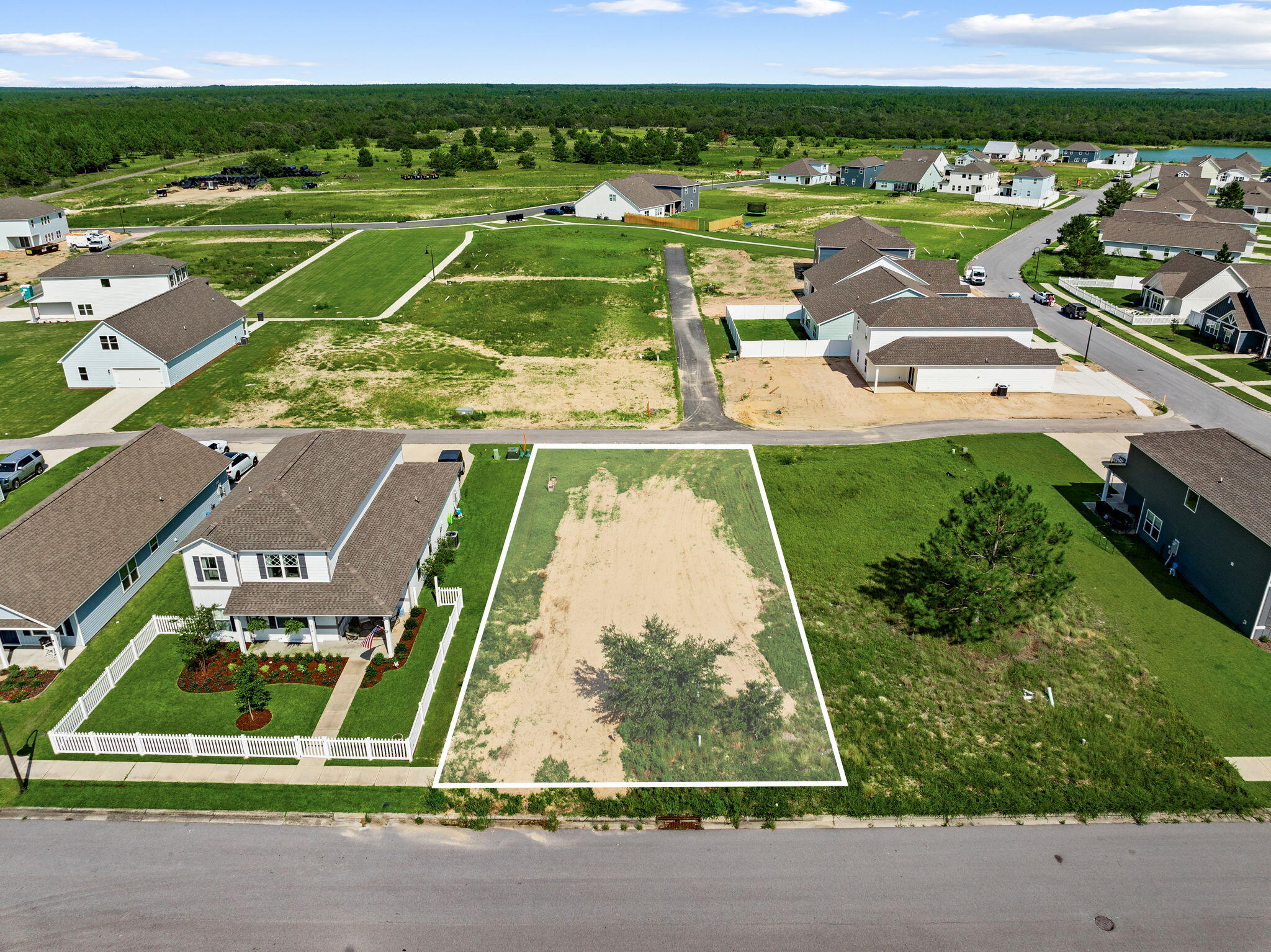 Build your dream home in the growing Owl's Head community of Freeport, Florida! This residential homesite is located on Parkside Street within Owl's Head Phase I and offers an excellent opportunity to create a home in a convenient North Freeport location. Owl's Head itself offers a welcoming neighborhood setting with established homes and community amenities, including extensive nature trails winding through the community's rolling topography, and fishable ponds and serene lakes for fishing or relaxing by the water. Beyond the neighborhood, Freeport itself is brimming with local charm waiting to be explored, from a craft pour at Props Brewery and a morning cup at Abide Coffee, to scenic trails and green space at Grady Brown State Park, all located outside of the Owl's Head community and open to the public. Enjoy easy access to Highway 331, nearby schools, shopping, dining, and the beautiful beaches of South Walton, all within reach of the growing dining, shopping, and outdoor lifestyle that make Freeport such an exciting place to call home. Buyer to verify all dimensions, utilities, zoning, building requirements, restrictions, and suitability for intended use.