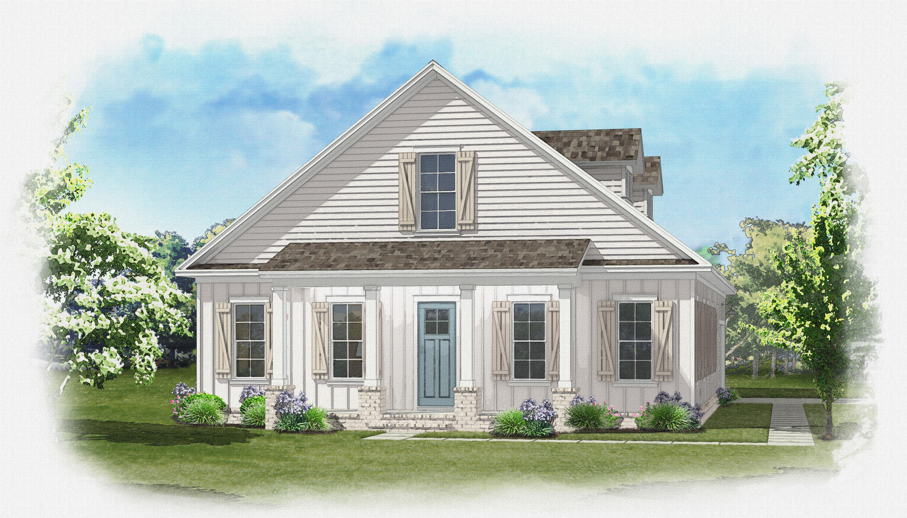 Estimated Completion February 2027. Builder offering $10,000 ''anywhere money'' and 1% of total purchase price toward closing costs with an additional $2,000.00 if using the preferred lender. Welcome home to this spacious 2,500-square-foot home featuring four bedrooms and three bathrooms. The open floor plan creates an easy flow between the kitchen, dining, and living areas, making it perfect for everyday living and entertaining. The kitchen offers white soft-close shaker cabinets, quartz countertops, a white apron-front sink, and stainless-steel appliances. The primary suite and a second bedroom are conveniently located downstairs, while two additional bedrooms and a full bathroom are upstairs. With plenty of space and a comfortable, functional layout, this home is ready for its next family!