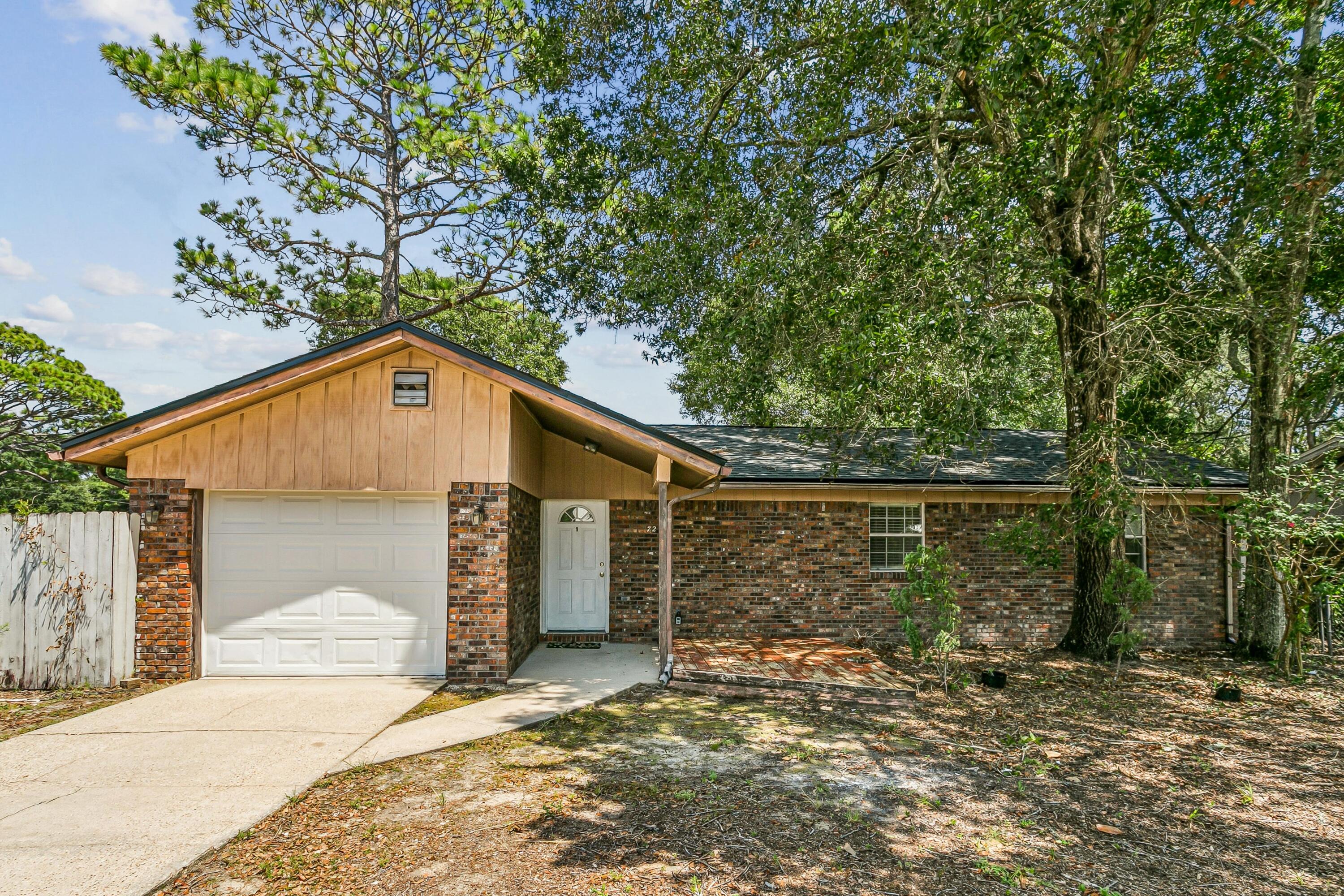 Welcome home to this all-brick residence in the heart of Shalimar! This home features a brand-new roof, a beautifully redesigned kitchen, fresh interior paint, and tile flooring throughout. 

The split floor plan is complemented by an attached one-car garage and plenty of additional driveway parking for guests, boats, or extra vehicles.

Step outside to discover one of this property's standout features--the large corner lot which provides room to relax, entertain, garden, or simply enjoy the Florida sunshine. Whether you're dreaming of creating your own backyard oasis or just appreciate having extra outdoor space, this yard offers endless possibilities.

Located in a desirable Shalimar neighborhood, you'll enjoy convenient access to Eglin Air Force Base, local parks, schools, shopping, dining, and the beautiful Emerald Coast.

With major updates already underway and timeless all-brick construction, this is a home you'll be proud to own. Don't miss your opportunity to make it yours!
