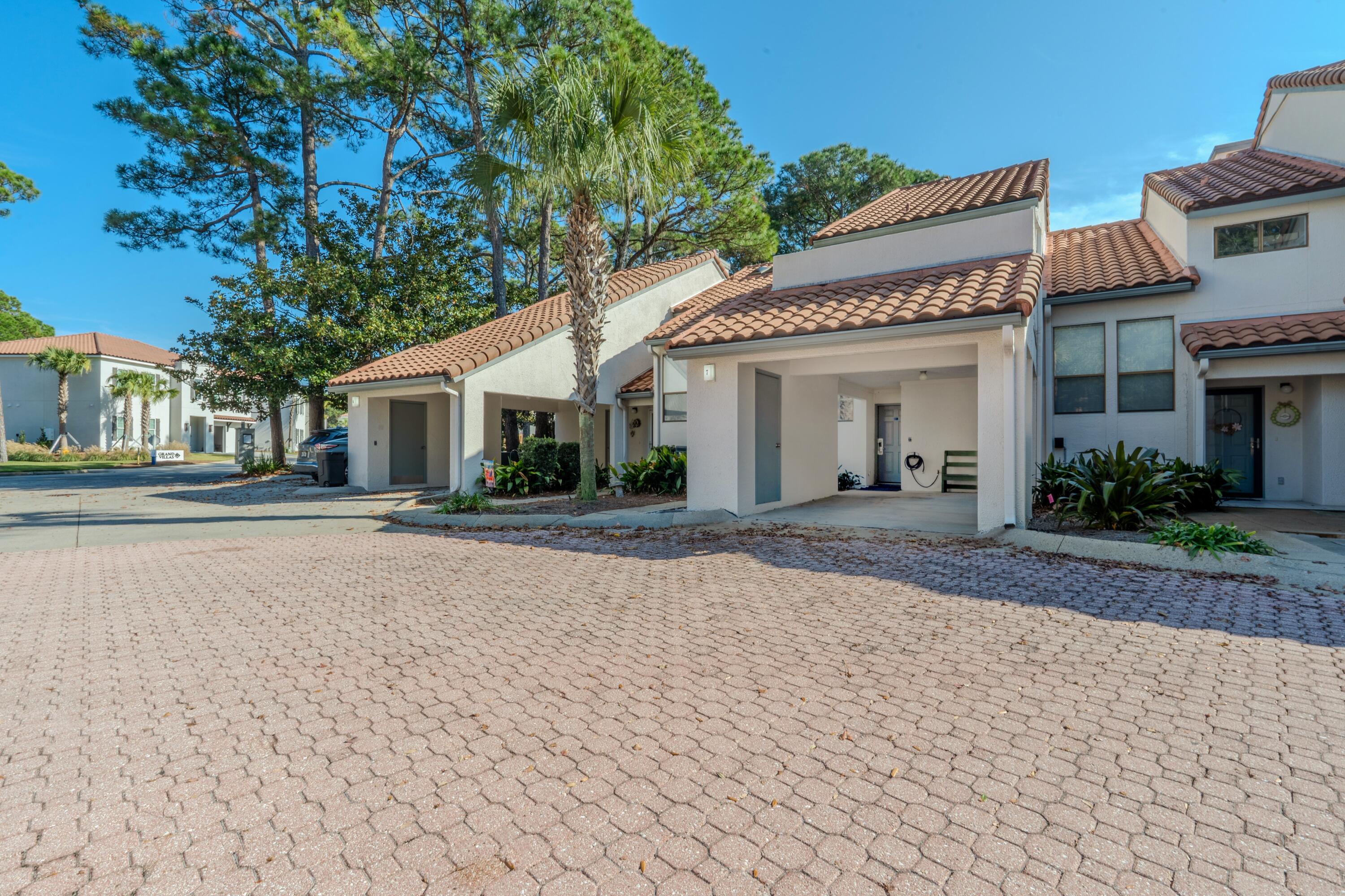 Coastal-chic, fully renovated, and steps from the sand -- this beautifully updated TOPS'L Tennis Village villa is the quintessential Emerald Coast retreat. Infused with bright coastal style and thoughtfully upgraded throughout, Unit 7B offers a rare blend of a world-class tennis destination and private-beach living, all within one of Miramar Beach's most coveted gated resorts.

Inside, you'll find brand-new tile flooring, fresh coastal paint, and all-new furnishings curated to echo the calm, modern elegance of the Gulf. The kitchen shines with new stainless-steel appliances, while both bathrooms have been stylishly renovated with new tile and contemporary finishes, creating a truly turnkey experience for owners and guests alike.

Step outside onto your private balcony overlooking... the TOPS'L tennis court, one of the premier tennis facilities on the Gulf Coast. Enjoy a first-row seat to matches, morning drills, or the quiet hum of the resort. The balcony also features new outdoor furniture, perfect for enjoying breezy afternoons or evening sunsets after a day at the beach.

Whether you're seeking a strong vacation rental performer or a personal coastal escape, this villa offers exceptional flexibility. Guests and owners  enjoy the perfect balance of serenity and convenience: a short walk or tram ride to the private, sugar-white beaches of the Emerald Coast, access to resort pools, fitness facilities, dining options, walking paths, and, of course, the renowned tennis program that makes TOPS'L a destination all its own. (NOTE: Certain amenities require a TOPS'L Logging Company Membership.  Call for Details)

This is the ideal blend of coastal living, resort amenities, and active lifestyle  a true tennis-lover's dream just moments from the Gulf.
Turnkey. Stunning. Steps from the beach. Welcome to your next chapter at TOPS'L.