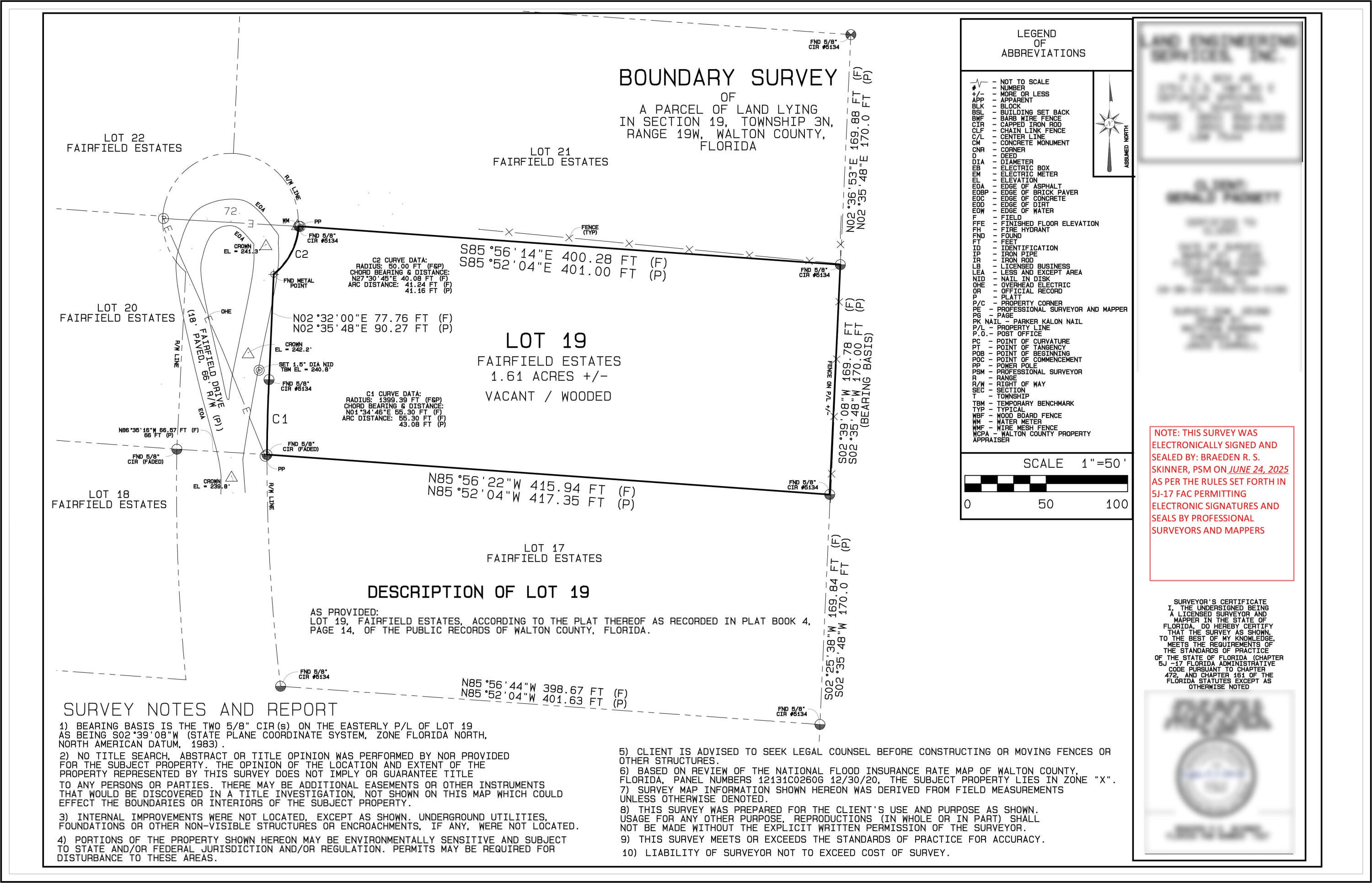 FAIRFIELD ESTATES - Land