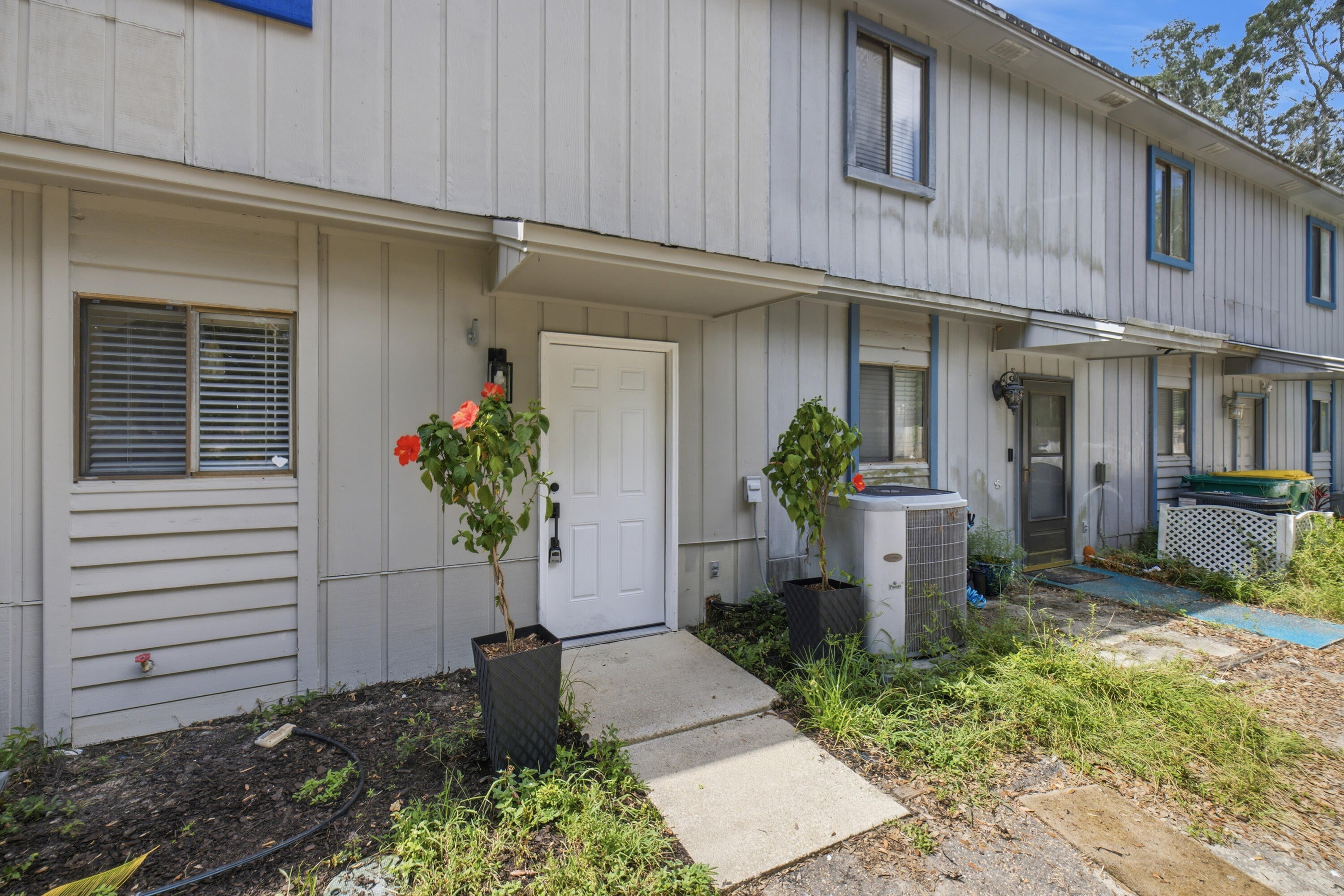 Great Location with NO HOA FEES in the Heart of Shalimar! Welcome to this affordable townhome tucked away in a quiet, dead-end area of Shalimar, offering a comfortable layout, stylish updates, and a convenient location close to everything the Emerald Coast has to offer. Step inside to find newer luxury vinyl plank (LVP) flooring flowing throughout the home, providing a fresh, modern look that's both durable and easy to maintain. The kitchen features floor to ceiling cabinetry, granite countertops, stainless steel appliances, and plenty of workspace, making it ideal for everyday meals and entertaining. The main level also includes a convenient half bath with a classic pedestal sink. French doors off the living room lead to a tiled back patio and private, fenced backyard with a storage closet with washer/dryer hookups for convenience. This is a great spot for relaxing, entertaining, pets, or enjoying the Florida sunshine. Upstairs, you'll find the bedrooms along with an updated Hollywood shared bathroom featuring brand new vanities and attractive tile finishes. The master bedroom offers an added bonus, a private balcony perfect for enjoying a little fresh air and quiet time. For additional peace of mind, the seller will have a new roof installed with an acceptable offer. Conveniently located just 5 minutes from Eglin Air Force Base and only minutes from shopping, dining, and the Emerald Coast's beautiful beaches. Enjoy being just minutes from Meigs Park and Choctawhatchee Bay, This townhome offers an excellent combination of location, affordability, and low-maintenance living. Whether you're searching for your first home, PCSing to the area, downsizing, or looking for an investment opportunity, this Shalimar townhome is one you'll want to see!
