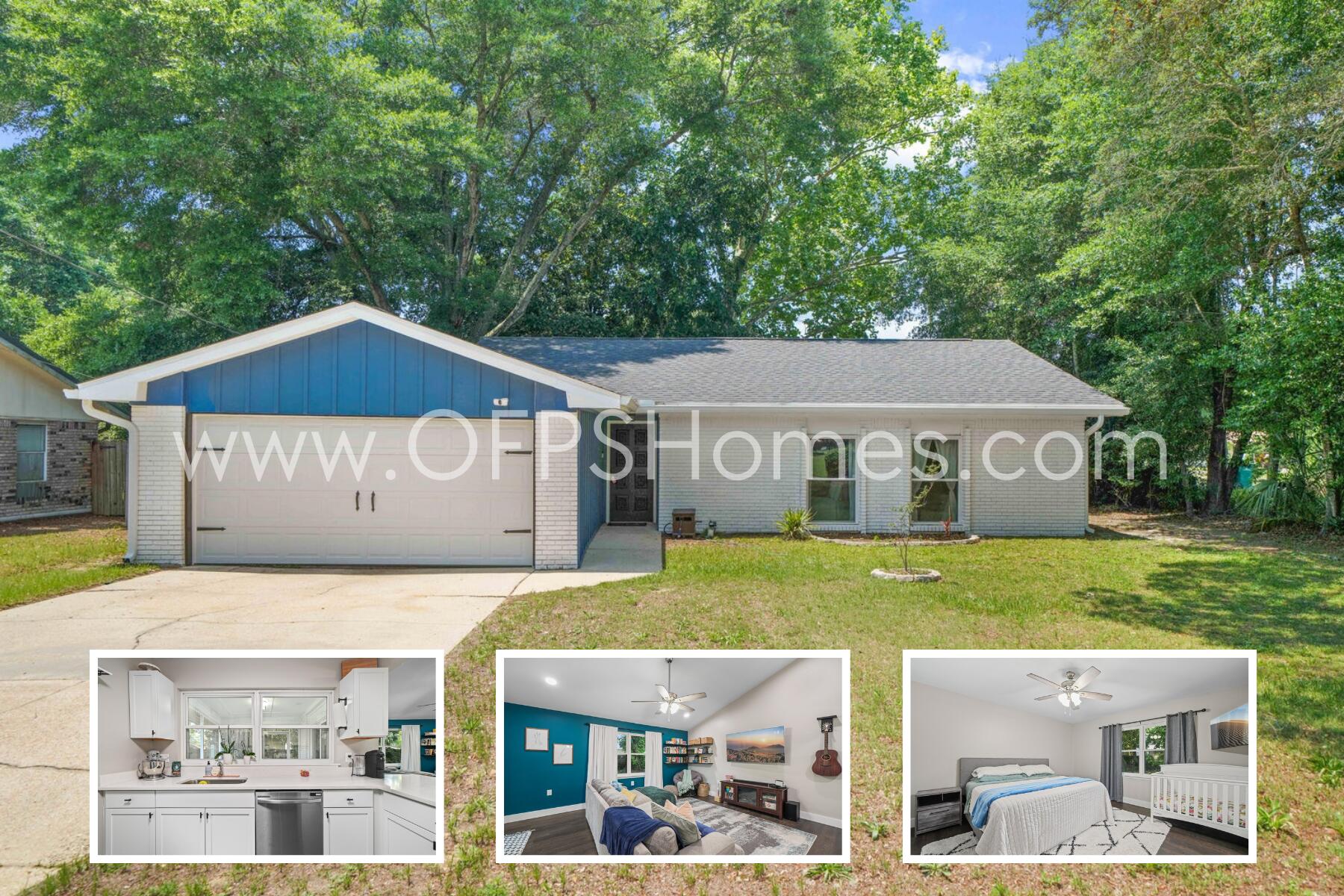 AVAILABLE IN SEPTEMBER! This beautifully updated 3-bedroom, 2-bath brick home offers a bright, open floor plan and a convenient location near Eglin Air Force Base, Hurlburt Field, shopping, dining, parks, and the Emerald Coast's beautiful beaches.
Inside, natural light fills the spacious living area, which flows seamlessly into the kitchen and dining space. Luxury vinyl plank flooring, updated finishes, and a fresh, modern feel make the home comfortable and move-in ready.
Step outside to enjoy the screened back porch, perfect for morning coffee, outdoor dining, or relaxing at the end of the day. The large, fully fenced backyard provides plenty of outdoor space, while the attached two-car garage offers convenient parking and additional storage.
With an updated HVAC system and roof, a functional open layout, and a fantastic central Shalimar location, 39 9th Street is ready to welcome you home.
NO smoking. 600 minimum FICO credit score required in addition to meeting rental criteria. Pets allowed upon approval with a non-refundable pet fee.
All applicants are required to complete an application on https://onefamilypropertyservices.petscreening.com/
regardless of if they own a pet or not.  Applicants with an ESA are also required to complete the application.

** Fees Required once an application is approved include, but may not be limited to: Security Deposit, Non-Refundable Fees (cleaning and rekey), $20 Certified Mail Fee, and Pet Fees (when applicable).