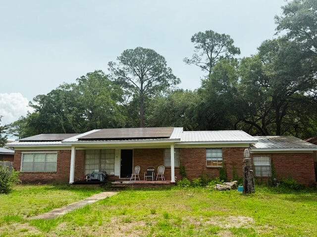 SHORT SALE- Subject to lender approval. Welcome to 308 Cloverdale Blvd, Ft .Walton Beach . Attention investors and buyers !!This 3 bed /2 bath home situated on a .30 acreage lot has all the potential for your next home or project. Solar Panels to convey with property, subject to lender approval . This is being offered in AS-IS condition . The metal roof is 2016 and HVCA is 2017. Buyer to verify all property details, square footage, and condition. This home is located close to local bases, shopping, and beaches. Call today for a tour !
