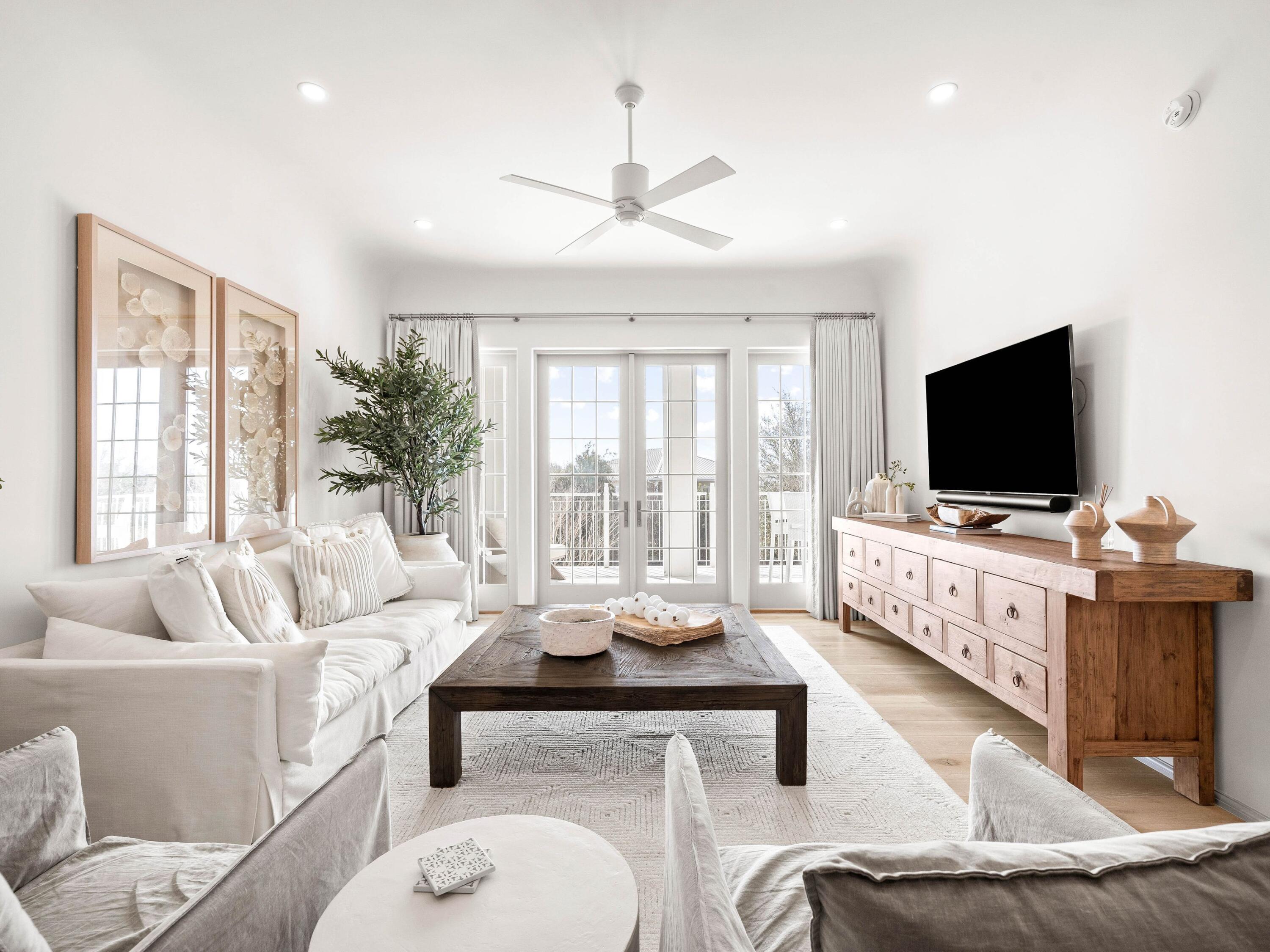 Set on the second floor of the Kaiya Club Residences at Kaiya Beach Resort along Scenic Highway 30A, this 2023-built residence offers 1,395 square feet where refined architecture meets the ease of full-service coastal living. Two bedrooms and two-and-a-half baths surround an open living and dining room finished in wide-plank white oak, where natural light draws the eye to a wall of French doors that open onto a covered balcony framed for sunset and treetop views. At the heart of the home, the chef's kitchen is appointed with a Wolf range, Sub-Zero refrigeration, quartz countertops, and a generous center island crowned by a sculptural chandelier -- a space equally suited to quiet mornings and effortless entertaining. Ample pantry storage keeps the aesthetic uncluttered and serene.

The primary suite continues the palette of soft neutrals and natural light, with its own access to the home's outdoor living, while a single-car garage adds everyday convenience. Residents of Kaiya Club enjoy a grand lobby, rooftop pool, and thoughtfully curated resort-style amenities, all just moments from the sugar-white sand and turquoise waters of northwest Florida's Gulf Coast.

Thoughtfully designed and beautifully appointed, this residence offers a refined coastal lifestyle within Kaiya Beach Resort along Scenic Highway 30A.