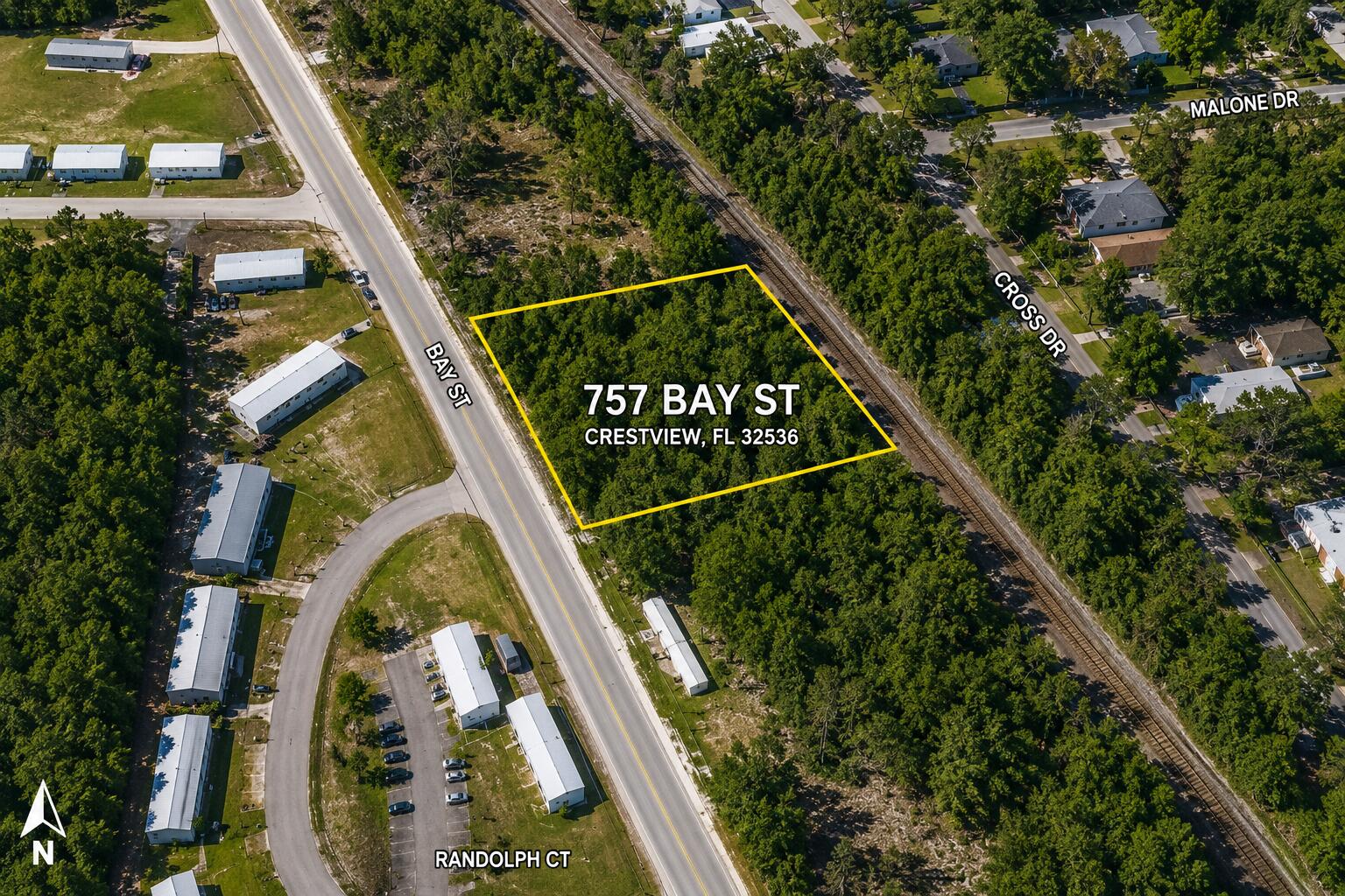 Discover the potential of this 0.37-acre vacant lot located in the heart of Crestview! Situated on Bay Street, this wooded parcel offers an excellent opportunity to build your custom home or investment property with convenient access to shopping, dining, schools, and everyday amenities. Mature trees provide privacy while allowing you the flexibility to create the homesite that fits your vision.

Located just minutes from Historic Downtown Crestview, Twin Hills Park, and major roadways including Hwy 85 and I-10, this property offers an easy commute to Eglin Air Force Base, Duke Field, and 7th Special Forces Group. Whether you're looking to build now or invest for the future, this centrally located lot offers endless possibilities in one of Crestview's growing areas.

Buyer to verify all information deemed important, including zoning, land use, lot dimensions, utilities, flood zone, and building requirements. Buyers are welcome to drive by the property at any time.