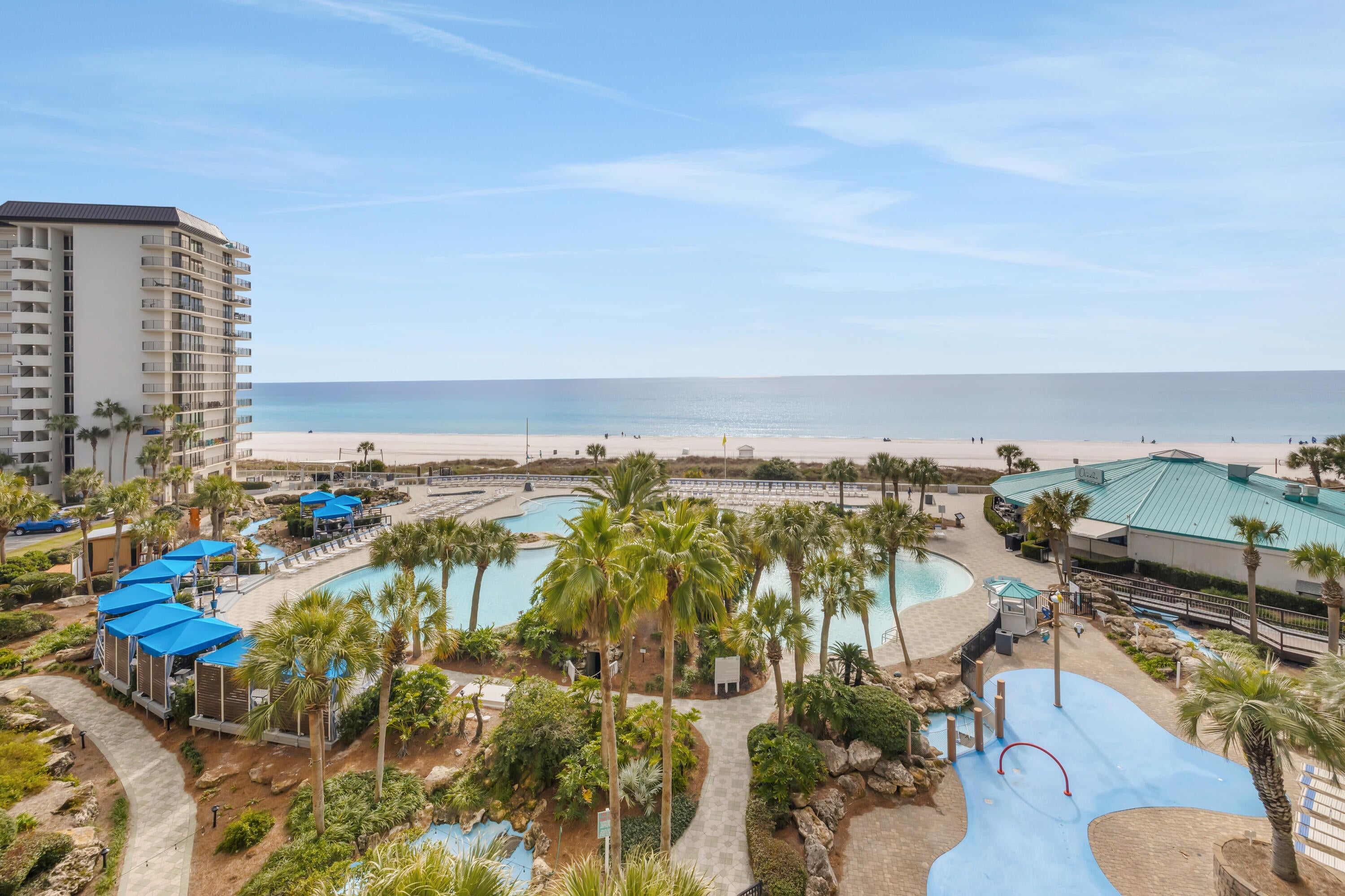 RIGHT IN THE MIDDLE OF IT ALL | FROM OVERVIEW TO EXPERIENCE | CONSISTENT SHORT-TERM RENTAL DEMAND | Edgewater Beach Resort Tower I Unit 508 is a two-bedroom, two-bathroom residence with a private balcony offering views of the Gulf and one of the resort's most popular pool areas. Positioned within Tower I, the unit benefits from a central orientation within the Edgewater Beach Resort complex, providing a balanced perspective of both the beachfront and interior amenities. | The floor plan accommodates up to seven guests and includes new kitchen appliances along with a recently replaced sliding glass door in the living area. Major mechanical updates include an HVAC system installed in 2021 and a water heater replaced in 2023, supporting long-term ownership and operational reliability. For investors, the property generated approximately $48,000 in rental income in 2025, reflecting steady demand within one of Panama City Beach's most established resort communities. | Edgewater Beach Resort is centrally located near restaurants, shopping, and expanding local attractions. Recent additions include Dolly Parton's Pirates Voyage Dinner & Show, Topgolf, and McGuire's Irish Pub, with Tootsie's Orchid Lounge scheduled to open in 2026, reinforcing the area's continued growth. | This full-service resort offers 11 pools, six hot tubs, a nine-hole executive golf course, fitness center, tennis courts, pickleball courts, and multiple on-site dining options. HOA dues are $3,981.09 per quarter. | All information is deemed reliable but not guaranteed. Buyers should verify any details important to them.