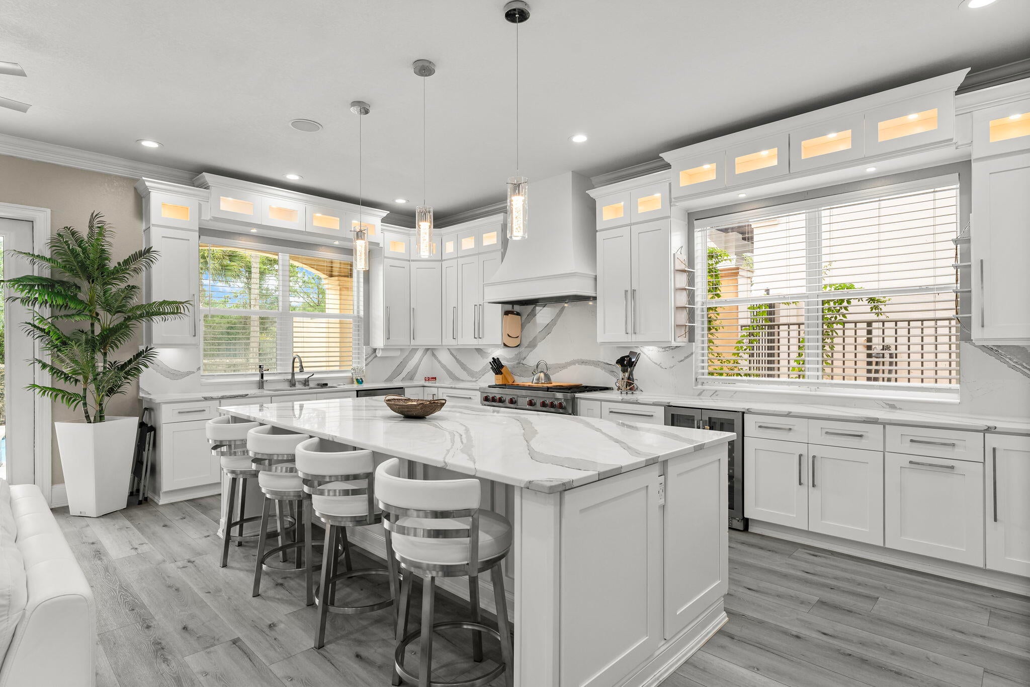 COASTAL LUXURY BETWEEN DESTIN HARBOR & 30A, GULF VIEWS, NO HOA & NO FLOOD ZONE!
Experience the ultimate Emerald Coast lifestyle in this exceptional 4,820-SF remodeled beach estate, ideally positioned in a quiet neighborhood less than a quarter mile from the Gulf and perfectly situated between the vibrant energy of Destin Harbor and the iconic 30A corridor.
One of the property's most distinctive advantages is its elevation. Sitting at the highest elevation in the neighborhood and located in a NO FLOOD ZONE, this remarkable property offers added peace of mind rarely found this close to the Gulf with NO HOA, you have the freedom and flexibility to enjoy the property on your terms.
The three-story residence showcases impressive scale, sophistication, and relaxed coastal elegance, offering 6 bedrooms and 5 beautifully appointed bathrooms with generous living spaces and high-end finishes throughout.
On the third floor, the luxurious primary suite captures beautiful Gulf views, creating an exceptional private retreat where you can wake up to the shimmering waters of the Emerald Coast and unwind with breathtaking coastal vistas.
Outside, you're just minutes from the area's legendary sugar-white beaches and emerald-green waters. Spend your days enjoying the Gulf, boating and fishing from Destin Harbor, playing golf, exploring 30A, or taking advantage of the area's renowned dining, shopping, and entertainment. Whether you're seeking a luxury primary residence, second home, private beach retreat, or income-producing investment, this property offers an extraordinary combination of size, elevation, Gulf views, location, and flexibility.
High elevation. Gulf views. No flood zone. No HOA. Less than a quarter mile to the beach.
This is more than a coastal home--it's an exceptional Emerald Coast lifestyle and an investment in one of Florida's most coveted destinations.