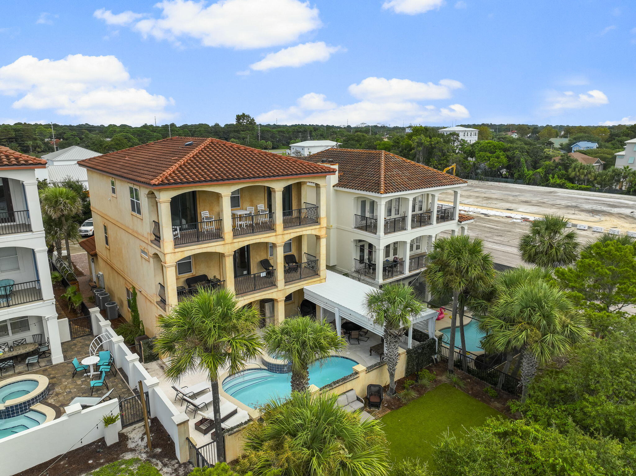 COASTAL LUXURY BETWEEN DESTIN HARBOR & 30A, GULF VIEWS, NO HOA & NO FLOOD ZONE!
Experience the ultimate Emerald Coast lifestyle in this exceptional 4,820-SF remodeled beach estate, ideally positioned in a quiet neighborhood less than a quarter mile from the Gulf and perfectly situated between the vibrant energy of Destin Harbor and the iconic 30A corridor.
One of the property's most distinctive advantages is its elevation. Sitting at the highest elevation in the neighborhood and located in a NO FLOOD ZONE, this remarkable property offers added peace of mind rarely found this close to the Gulf with NO HOA, you have the freedom and flexibility to enjoy the property on your terms.
The three-story residence showcases impressive scale, sophistication, and relaxed coastal elegance, offering 6 bedrooms and 5 beautifully appointed bathrooms with generous living spaces and high-end finishes throughout.
On the third floor, the luxurious primary suite captures beautiful Gulf views, creating an exceptional private retreat where you can wake up to the shimmering waters of the Emerald Coast and unwind with breathtaking coastal vistas.
Outside, you're just minutes from the area's legendary sugar-white beaches and emerald-green waters. Spend your days enjoying the Gulf, boating and fishing from Destin Harbor, playing golf, exploring 30A, or taking advantage of the area's renowned dining, shopping, and entertainment. Rental PJ's up to $250K Whether you're seeking a luxury primary residence, second home, private beach retreat, or income-producing investment, this property offers an extraordinary combination of size, elevation, Gulf views, location, and flexibility.
High elevation. Gulf views. No flood zone. No HOA. Less than a quarter mile to the beach.
This is more than a coastal home--it's an exceptional Emerald Coast lifestyle and an investment in one of Florida's most coveted destinations.