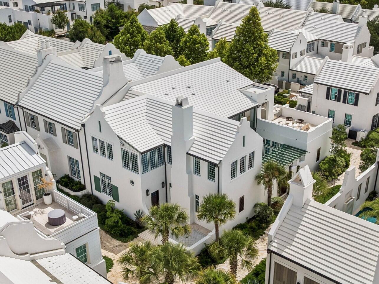 Discover coastal sophistication at 36 Sea Star Court in Alys Beach, where Jason R. Dunham's architectural brilliance captures the essence of luxury living. Ideally situated at the intersection of the Turtle Bale Pedestrian Path and the east-west pedestrian corridor, this stunning corner residence welcomes you with an abundance of natural light, creating an enchanting ambiance from the moment you step inside.

Spanning 3,773 square feet, this home features two elegantly appointed bedrooms on the main level, including one of the two lavish primary suites. The second primary suite, located on the upper level, opens to a breathtaking rooftop terrace--an ideal setting for starlit entertaining.

Designed around a stylish outdoor courtyard, the property boasts a generous swimming pool and a covered loggia, perfect for relaxation and family gatherings. The great room captivates with soaring double-height ceilings and an inviting gas fireplace, exuding warmth and elegance. The gourmet kitchen is a chef's dream, equipped with a 48-inch Wolf range, a spacious pantry, and seamless access to a large dining room that overlooks a serene courtyard adorned with a tranquil garden, soothing fountain, and outdoor summer kitchen.

Thoughtfully crafted with Dominican Shellstone flooring on the first level and stunning stained oak on the second, each bedroom features en suite bathrooms with exquisite tile work and stone countertops, complemented by spacious closets. This home is not just a residence; it's an entertainer's paradise gifting the outdoor courtyard and swimming pool to your guests. The exterior of the home was recently repainted making for a fresh, crisp Alys Beach experience. 

Homeownership includes access to the exclusive private owners' Beach Club. Don't miss the chance to own this extraordinary property--schedule your private tour today!