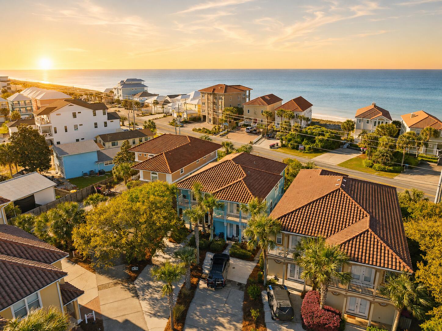 Wake up to Gulf views and experience the best of coastal living at La Valencia Beach Resort, a gated Gulf-side community just minutes from 30A and Rosemary Beach. Offered fully furnished, this beautifully maintained retreat is ideal as a primary residence, vacation home, or investment property, with projected rental income of up to $70,000 annually.

The thoughtfully designed floor plan features three bedrooms and three full baths, including two ensuite bedrooms on the first level. The open-concept living, dining, and kitchen areas capture beautiful Gulf views and open to a spacious patio just steps from the community's private beach access.

Resort-style amenities include private deeded beach access, two pools, a fitness center, spa, tennis and pickleball courts, all surrounded by lush landscaping and mature oaks. With an unbeatable location, exceptional amenities, and effortless beach living, this is your opportunity to own a slice of Florida's Emerald Coast.

Schedule your private in-person tour or virtual showing today.