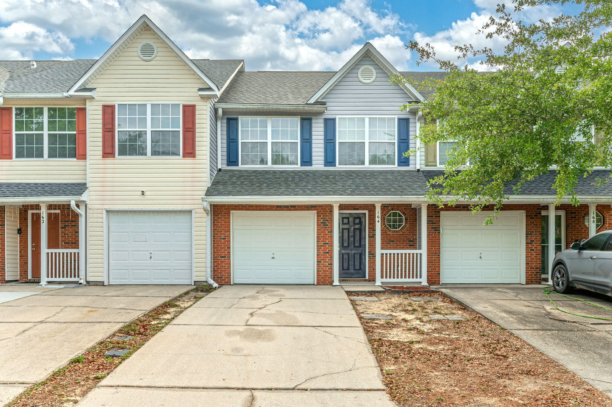 Welcome home to easy living in the heart of South Crestview! This meticulously maintained 3 bedroom, 2.5 bathroom townhome is the definition of move-in ready. Step inside to find durable tile flooring throughout the downstairs living areas, fresh paint throughout the home, and a functional layout perfect for everyday living. Upstairs offers cozy carpeted bedrooms providing comfort and privacy for the whole family.
Outside, enjoy a privacy fenced backyard with beautiful new Sod installed June 2026 , giving you your own retreat rarely found in townhome communities. The newer roof (2022) adds peace of mind, while the 1-car garage provides added convenience and storage. To top things off you are conveniently located near shopping, dining, schools, and easy access to local bases and beaches. Call to schedule your appointment today!