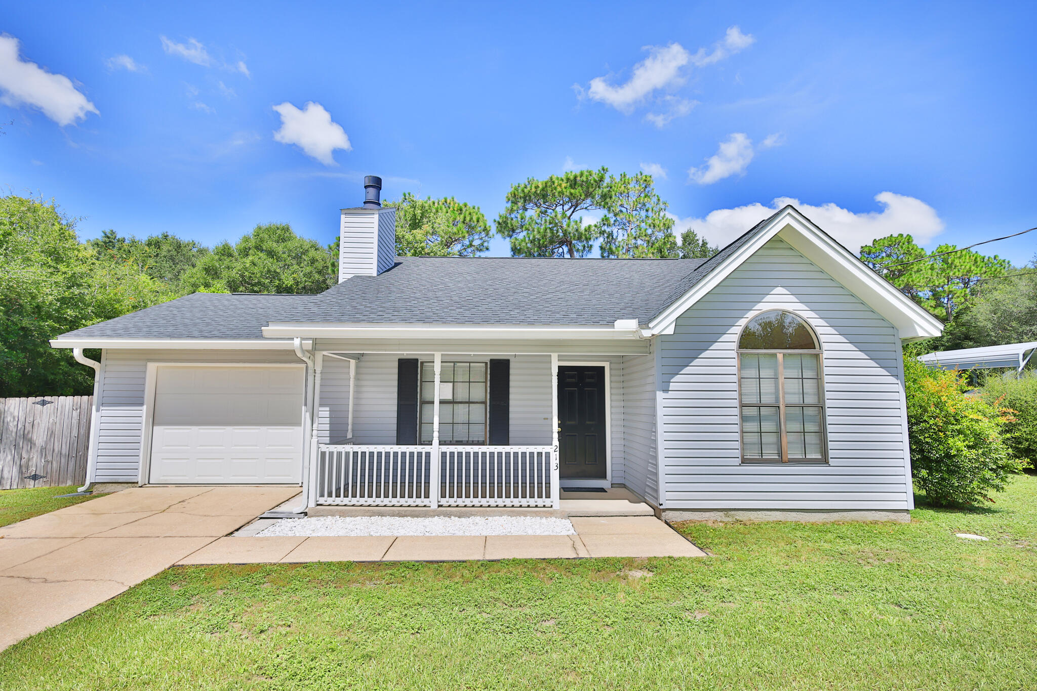 RENOVATED & READY TO MOVE IN!
Great location South of I-10 with convenient access to Fort Walton Beach! This comfortable 3-bedroom, 2-bath home offers approximately 1,200 sq. ft. plus a 1-car garage. This all-electric home features an energy-efficient AC system and a new water heater. A fenced backyard with plenty of space for an RV or boat. The primary bedroom even has its own private exit to the back patio. Clean, comfortable, updated -- and ready for a great tenant!
NO PETS and NO SMOKING, please.