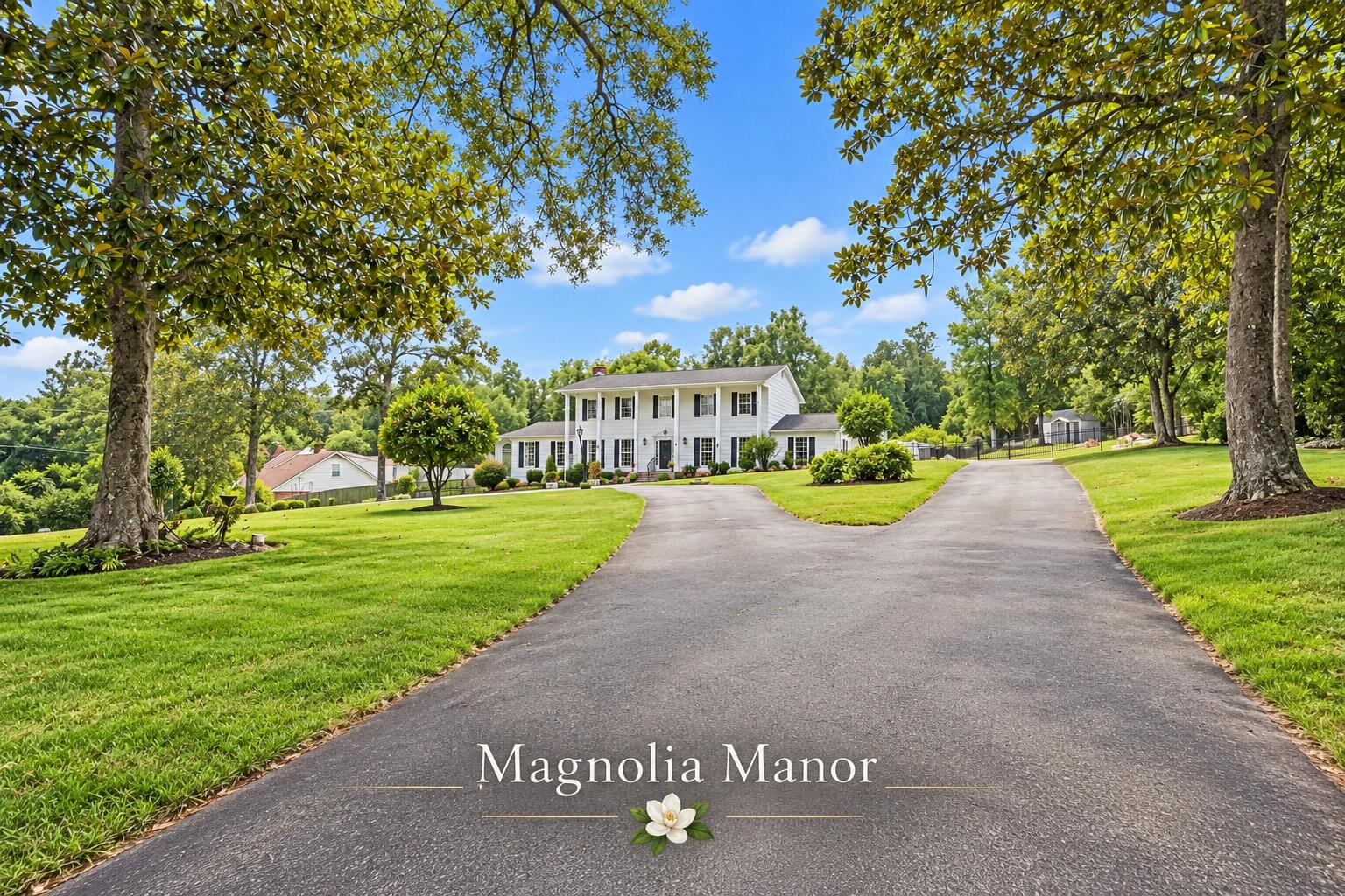 Pensacola's beloved Magnolia Manor is officially FOR SALE! 

Now is your opportunity to own this stately Southern Colonial, on a lush 1.6 acre estate, DIRECTLY ACROSS FROM MACKY BAY and the waters of Escambia Bay. DID I MENTION THIS HOME HAS SECRETS? #KeepReading

The owners transformed, restored and redesigned the estate... which now includes 5 bedrooms (3 MASTER SUITES), 4 ½ bathrooms, ROMAN-STYLE GUNITE SALTWATER POOL with tumbled travertine entertainment space, MASSIVE POWERED WORKSHOP (with water), SEPARATE STUDIO APARTMENT (with additional bathroom), new landscaping/drainage infrastructure, NEW ROOF/HVAC SYSTEM/WATER HEATER/ELECTRICAL, $30,000 worth of private paved roads/parking space, designated well installation for workshop, WHOLE HOUSE GENERATOR servicing home/workshop/swimming pool... and that's the short list. 

Welcome to Magnolia Manor! 

Situated on highly sought-after Scenic Highway, the home commands attention with its stately circular drive and dramatic columned design. The herringbone bricked walkway features authentic Chicago brick; maker's mark included. 

Astute buyers will also notice subtle Grecian influences woven into the architecture, and fleur-de-lis embellishments... a nod to previous owners New Orleans roots.

Step inside to elevated ceilings, refurbished hardwood floors, ornate custom millwork, substantial moldings and trim, and specialty architectural details; including a stunning hand-carved, cherry-stained fireplace mantel 

(Continued) with whimsical tile inlay (Formal Living Room). The Formal Dining Room is spacious with more cherry-stained millwork and wall sconces to illuminate artistic treasures.

Magnolia Manor blends formal and informal design well, while also maintaining a few hidden secrets. There's a hidden room beneath the staircase (Secret #1) that owners planned to convert into a safe room, and a hidden tunnel behind the fireplace (Secret #2). Sellers say tunnel leads to the attic. 

The kitchen features warm cherry-stained custom cabinetry with expansive solid surface beveled island, stainless steel appliances (including gas stove), newly designed wall pantry (with built-in wine storage), arched roman windows with palladian-style features, custom breakfast nook with window seating/storage.. and adjoining informal dining area that could easily accommodate kitchen expansion.

The Family Room offers 180-degree views through dramatic arched Roman Palladian-style windows, 5 rustic beams, beautiful millwork, built-in cabinetry, brick fireplace and secret #2 (previously mentioned). Hint: Open cabinet door to find tunnel entrance. 

Two sprawling master suites are conveniently located on the first floor, each offering walk-in closet, jacuzzi tub, custom tiled shower and an array of impressive features. See photo lineup.

The laundry room boasts custom doors adorned with decorative metallic inserts, while the powder room shines with mirrored subway-tile walls and a freestanding marble vanity. Be on the lookout for an original stained-glass window, visible somewhere between these two rooms (Secret #3). 

Ascend the newly refurbished staircase and make your way to one of my favorite rooms in the home-- Primary Suite #3 -- specifically the walk-in closet. More akin to a private dressing room than closet space, buyers will appreciate extensive built-in cabinetry, custom organization, designated granite vanity, jewelry drawers, dedicated shoe wall, window seating, plantation shutters and whimsical chandelier. 

The primary suite also includes hardwood flooring, crown molding, and spacious bathroom that offers the buyer a 3rd jacuzzi tub, 3rd walk-in shower... and untapped equity!

Bedrooms 4 and 5 are equally spacious with serene views, hardwood floors and adjoining guest bath.

Now let's explore the exterior. 

Tumbled travertine leads you to the massive Roman-style saltwater pool area (8 feet deep)... and newly paved roads lead you to various gardens (including a secret garden left in natural state/behind the rear gate), multiple outdoor buildings and the powered workshop/studio apartment.

The current owners are local artisans and the detached powered workshop is their creative space devoted to crafting, woodworking and design. They recently added a 2nd story art studio (with additional half bath), equipped with water for future kitchenette. Endless possibilities for savvy buyers and investors.

My description could continue, but some homes are best experienced in person.. and this legacy estate deserves your tour.

Are you ready to experience Magnolia Manor? Better hurry... because this Pensacola treasure is priced to move!
