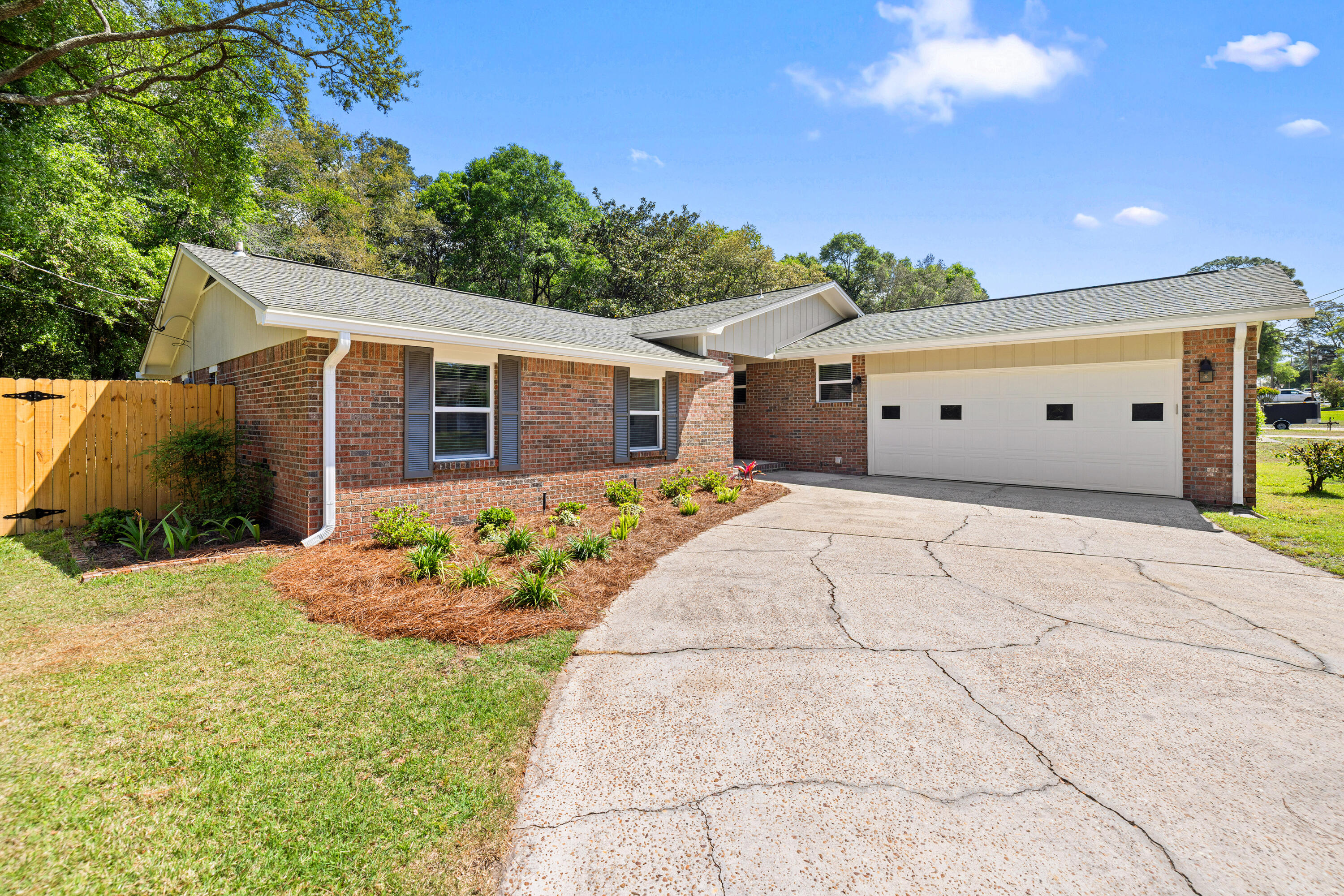 You've driven past a house like this. Maybe slowed down. Brick. New roof. Fresh paint. You wondered. This is the house. 101 Dyer Street, in the heart of Niceville, close to schools, shopping and military bases. 20 min drive to Destin. Large corner lot with new privacy fence.  New kitchen with granite counters and glass tile. New flooring, HVAC, water heater, windows, recessed lighting and roof; fresh interior and exterior paint - all within the last 6 years. Upgraded sunroom and bathrooms. Brazilian brick pavers patio out back.  Two-car garage and lawn sprinklers. This house shines. Nothing left to fix. 101 DYER STREET DETAILS/ UPGRADES:
4 POINTS INSPECTION MAR 2026
WIND MITIGATION INSPECTION MAR 2026
ROOF FEB 2026
HVAC SEP 2023
HOT WATER HEATER FEB 2024
IMPACT WINDOWS (11) FEB 2024
GUTTERS APR 2026
EXTERIOR FULLY PAINTED MAR 2026
5 YR TERMITE SENTRICON SYSTEM SEP 2025
ANNUAL TERMITE INSPECTION 2020- CURRENT
QUARTERLY PEST CONTROL 2020- CURRENT
KITCHEN FULLY UPDATED 2020
KITCHEN APPLIANCES 2019/2020
BATHROOM VANITIES/ TOILETS 2020
HALL BATH TUB/ FIXTURE/ ENCLOSURE MAR 2024
INTERIOR FULLY PAINTED 2020 & AS NEEDED
SPRINKLER SYSTEM ADDED 2020
4 ADDL SPRINKLER HEADS IN BACK MAR 2026
RECESSED LIGHTING ADDED 2020
CEILING FANS FAMILY/ BEDRMS 2020
CEILING FANS LIVING/ SUNRM DEC 2023
PAVER PATIO IN BACK YARD MAY 2022
GARAGE DOOR OPENER/ KEY PAD JUN 2022
SUNROOM UPGRADE JULY 2022