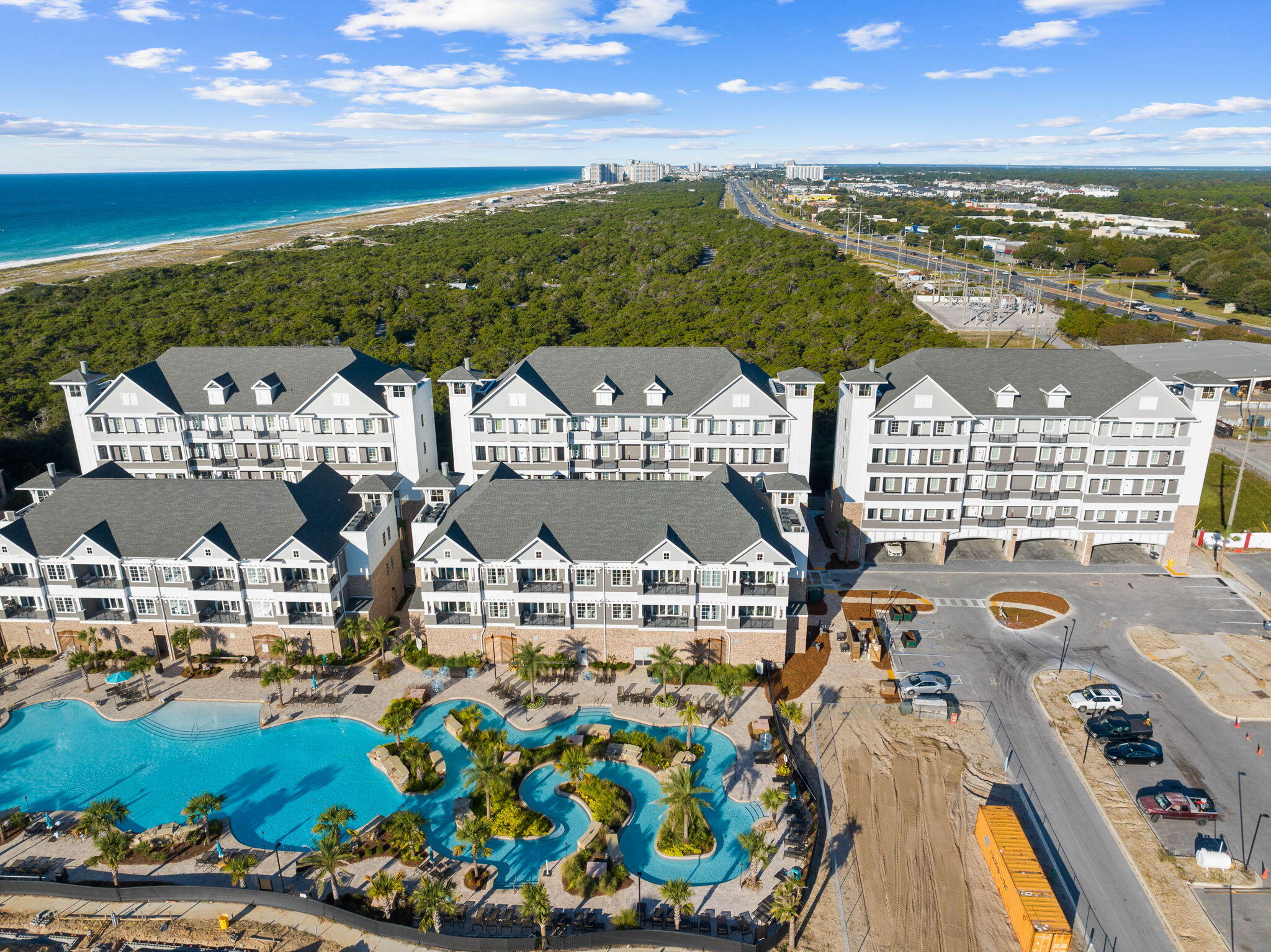 Seize the rare chance to own one of the limited 2-bedroom residences in the southernmost Parkside Building 100 at The Henderson Beach Resort. From your private balcony, take in breathtaking, unobstructed Gulf views stretching across the preserved dunes of Henderson Beach State Park. As an owner, you'll enjoy exclusive access to a world-class collection of resort amenities--three swimming pools, two lazy rivers, three fitness centers, a private beach, kids club, fine dining venues, a luxury spa, and even in-residence room service.  Inside, this unit is designed to impress with 10-foot ceilings, solid core doors, quartz countertops, premium appliances, and refined finishes throughout. Whether you're searching for a serene coastal retreat or a premier investment property this Parkside...