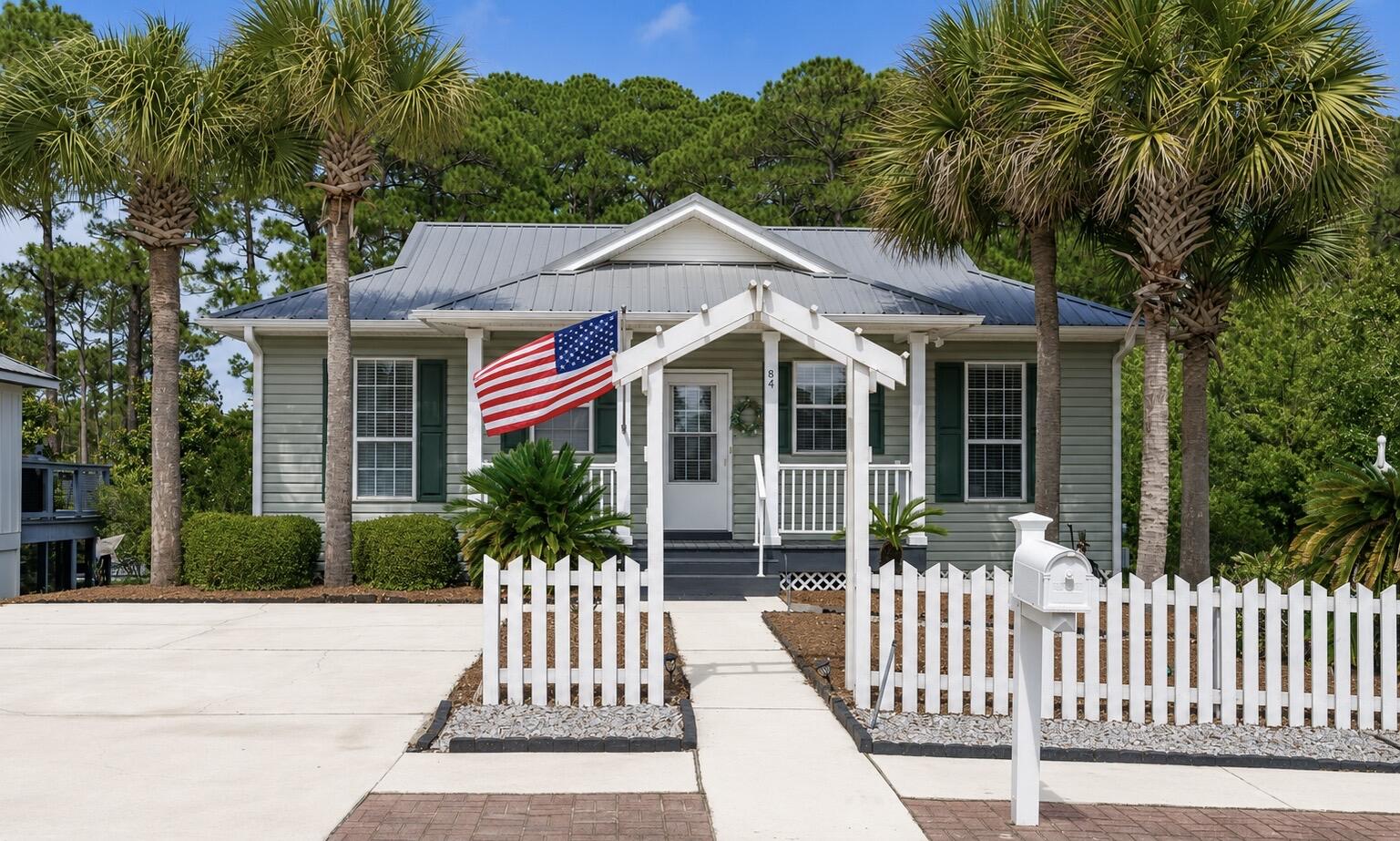 Location! Location! Welcome to 84 Tradewinds Drive, a charming coastal retreat located in the highly sought-after Sea Dunes community of Santa Rosa Beach. Nestled in a quiet, rental-restricted neighborhood known for its pride of ownership and peaceful atmosphere, this beautifully maintained home offers the perfect blend of comfort, character, and coastal living.
Just a 5-minute walk to the beach or a quick 2-minute golf cart ride, you'll enjoy easy access to the Gulf's sugar-white sands and emerald-green waters through nearby beach access points. Whether you're taking a morning stroll along the shoreline, heading out for a day at the beach, or enjoying a breathtaking sunset, the coastal lifestyle is truly at your doorstep.
Inside, the home features beautiful bamboo flooring, a bright and open floor plan filled with natural light, and a thoughtfully designed kitchen with custom cabinetry that combines style and functionality. The spacious layout includes two primary bedroom suites, providing flexibility and privacy for family and guests alike.
Outdoor living is a highlight of this property, featuring a spacious screened porch perfect for relaxing year-round, as well as a second-floor rear deck where you can enjoy coastal breezes and peaceful surroundings. The generous backyard offers plenty of room for entertaining, gardening, or creating your own private outdoor oasis. Ideally located near Scenic Highway 30A, Grand Boulevard, Santa Rosa Golf & Beach Club, Topsail Hill Preserve State Park, shopping, dining, and entertainment, this home offers the best of South Walton living while maintaining the tranquility of a residential beach community.
Experience the perfect combination of beach accessibility, privacy, and coastal charm at 84 Tradewinds Drive--where the beach is just a short walk or golf cart ride away and every day feels like a vacation.