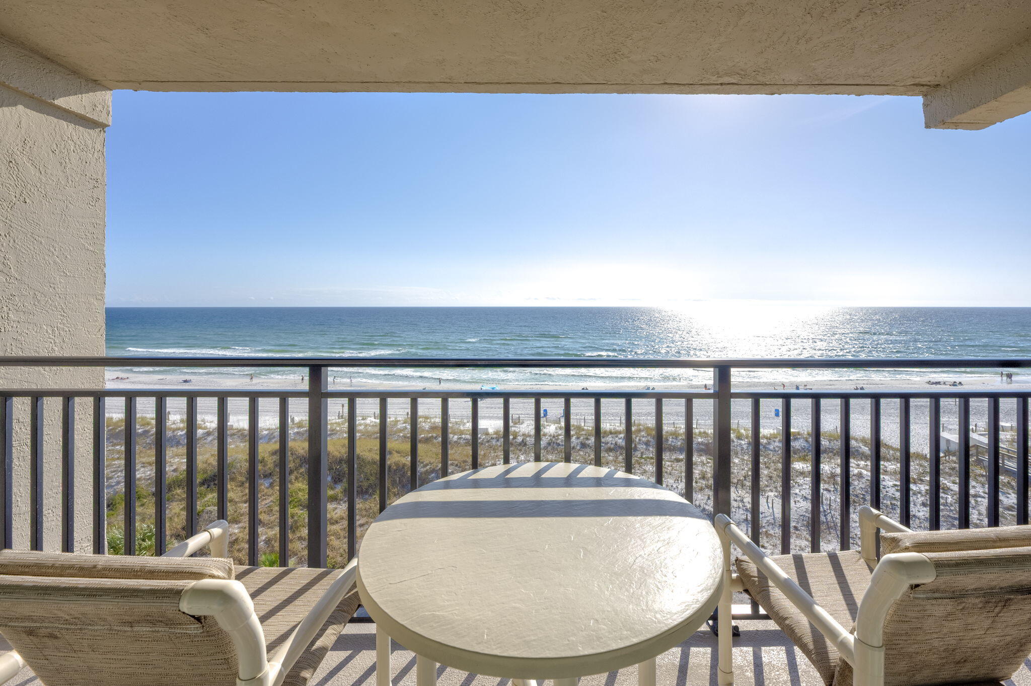 GULF-FRONT, UPDATED & RENTAL-READY AT THE BREAKERS! Welcome to Unit C611, a beautifully updated 2-bedroom, 2-bath Gulf-front condo with breathtaking views of the emerald waters and sugar-white sands of Okaloosa Island. Offered fully furnished and rental ready, this sixth-floor unit combines a highly desirable beachfront location, extensive interior updates and an established rental history. Gross rental income totaled $50,532.05 in 2024 and $43,707.60 in 2025, with $35,927.80 already on the books for 2026.

Step inside to find an updated coastal interior featuring luxury vinyl plank flooring and smooth ceilings throughout with the original popcorn ceilings removed. The renovated kitchen features painted gray cabinetry, white quartz countertops and plenty of space for preparing meals after a day at the beach. Both bathrooms have also been refreshed with updated showers, quartz countertops, new mirrors and updated lighting, giving the condo a clean, modern feel.

The open living and dining area provides the perfect place to relax while enjoying the incredible Gulf setting, while the private balcony puts you front and center for Gulf breezes, turquoise water and unforgettable sunsets. The condo comfortably accommodates up to six guests and includes the convenience of a washer and dryer inside the unit.

The Breakers of Fort Walton Beach offers an impressive collection of resort-style amenities, including two beachfront swimming pools--one heated--direct beach access, fitness center with sauna, tennis and pickleball, shuffleboard, grilling areas and additional outdoor recreation. Owners are also permitted to have pets on the property, making this an especially appealing option for those looking to enjoy the condo personally between rentals.

Located directly on the Gulf of Mexico on sought-after Okaloosa Island, The Breakers puts owners and guests just minutes from the area's restaurants, entertainment, fishing, boating and attractions, while Destin is only a short drive away.

Whether you're searching for a turnkey vacation rental investment, second home or your own Gulf-front getaway, C611 offers the combination buyers are looking for: direct Gulf frontage, beautiful views, extensive updates, furnishings, resort amenities and proven rental income--all in one of Fort Walton Beach's established beachfront condominium communities.

Rental history: 2024 Gross Rentals: $50,532.05 | 2025 Gross Rentals: $43,707.60 | 2026 Rentals Currently on the Books: $35,927.80. Rental figures are provided by the seller and are not a guarantee of future rental performance.