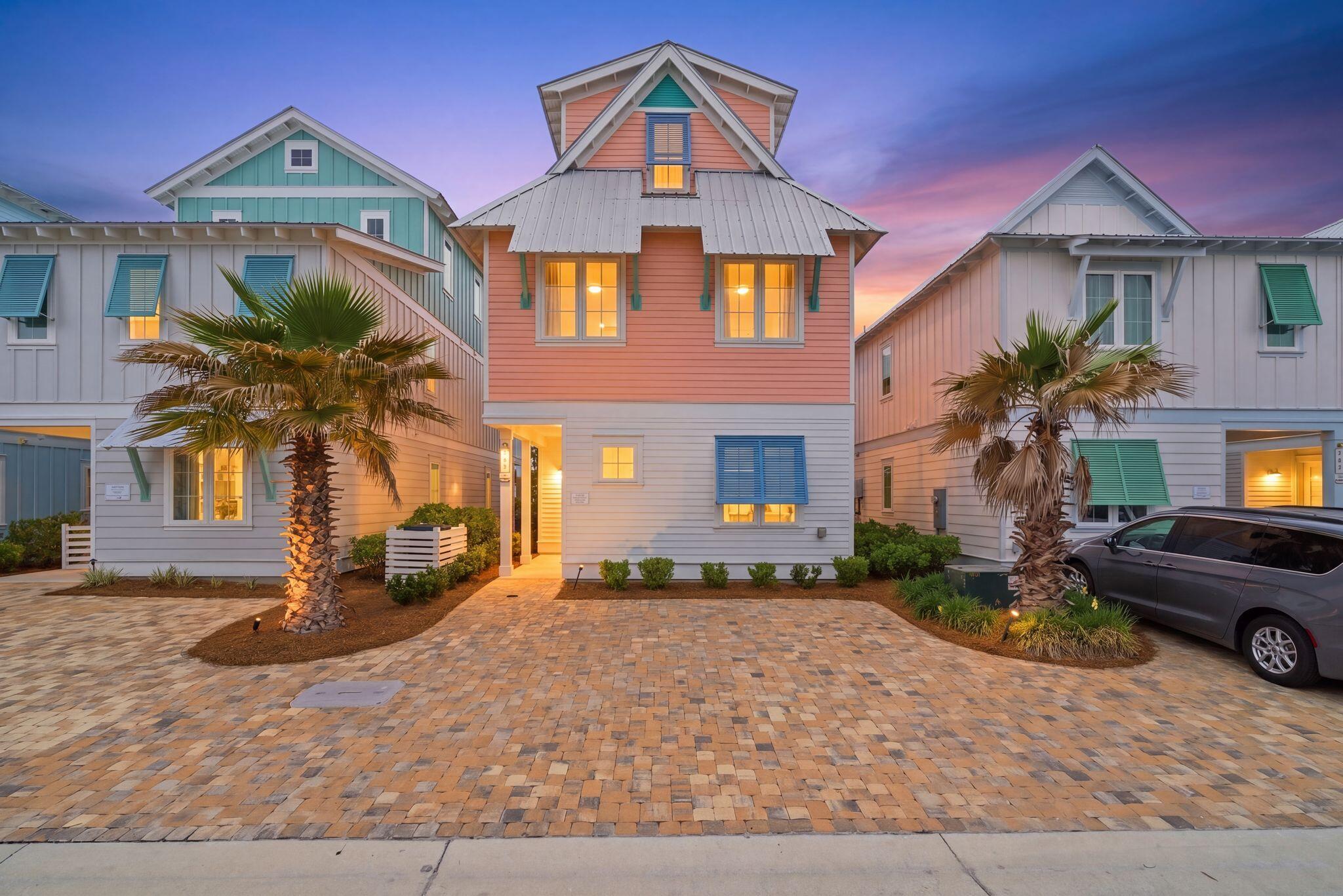 Welcome to the kind of coastal home that feels like a vacation the moment you walk in. Located in Margaritaville Cottages, this newer construction offers 5 bedrooms and multiple levels of outdoor living designed for gathering, relaxing, and making the most of every beach day.

Step inside and you're greeted by a bright, clean interior with a coastal palette, natural light pouring in, and a layout that comfortably accommodates a full house. The kitchen anchors the main living space with modern finishes and plenty of room for everyone to come together after a day in the sun.

Each bedroom offers privacy and comfort, making it ideal for hosting guests or maximizing rental potential. The real standout here is the outdoor space, with multiple balconies and lounging areas that let you soak in the warm Gulf air from morning coffee to evening wind-downs.

Just a short distance to the beach and surrounded by one of the most sought-after resort-style communities in Panama City Beach, this property delivers the full experience buyers are looking for--whether it's a second home, full-time residence, or income-producing investment.