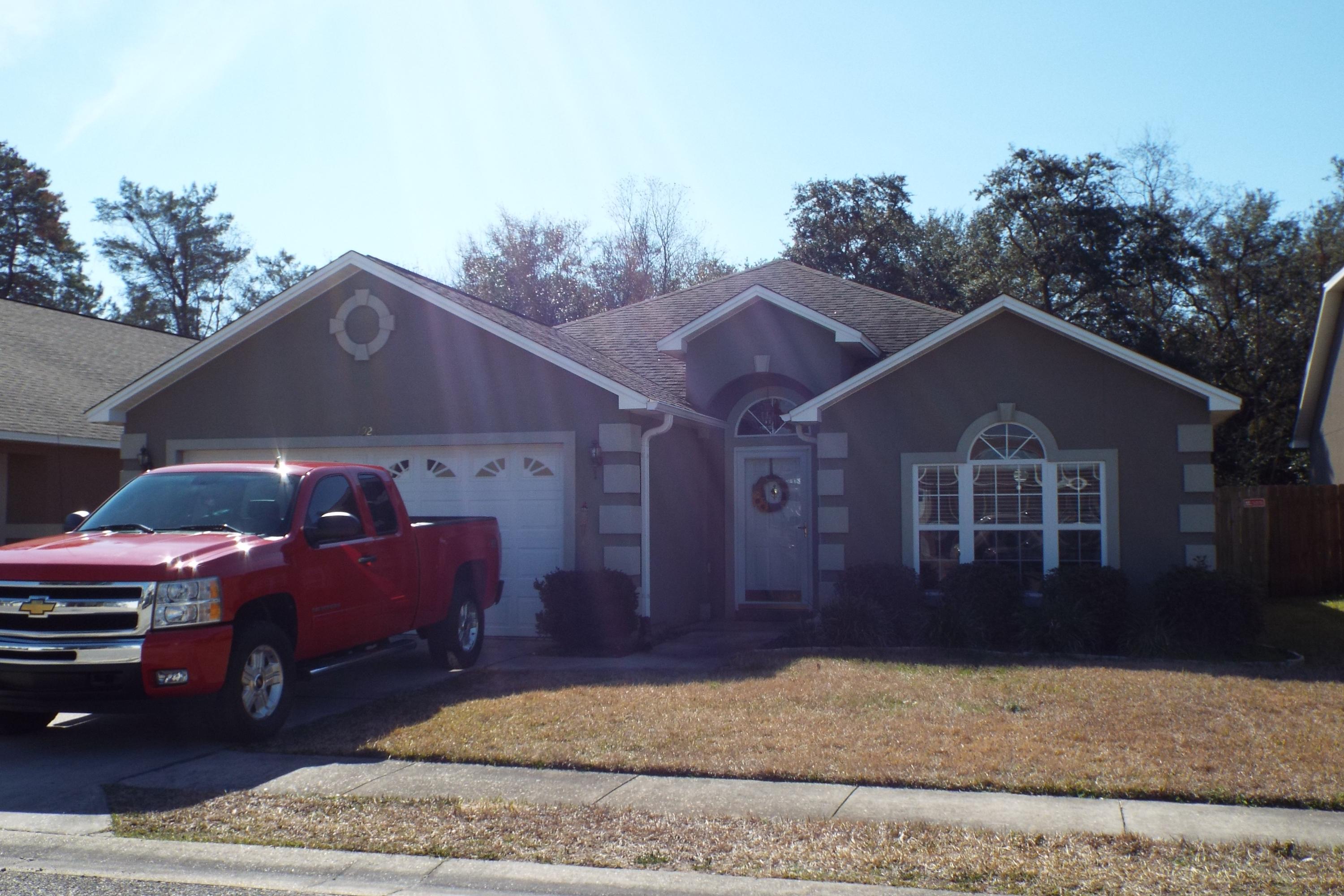 Great home with split bedroom and open floor plan. This little subdivision sits back in a tiny little area with great curb appeal. Split bedroom floor plan, interior freshly painted You are close to everything yet nestled in a peaceful area. Kitchen has plenty of counter top space with a breakfast bar and kitchen island. Also an electric fireplace sets the atmosphere for some cozy evenings. Small to medium pet with owner approval.