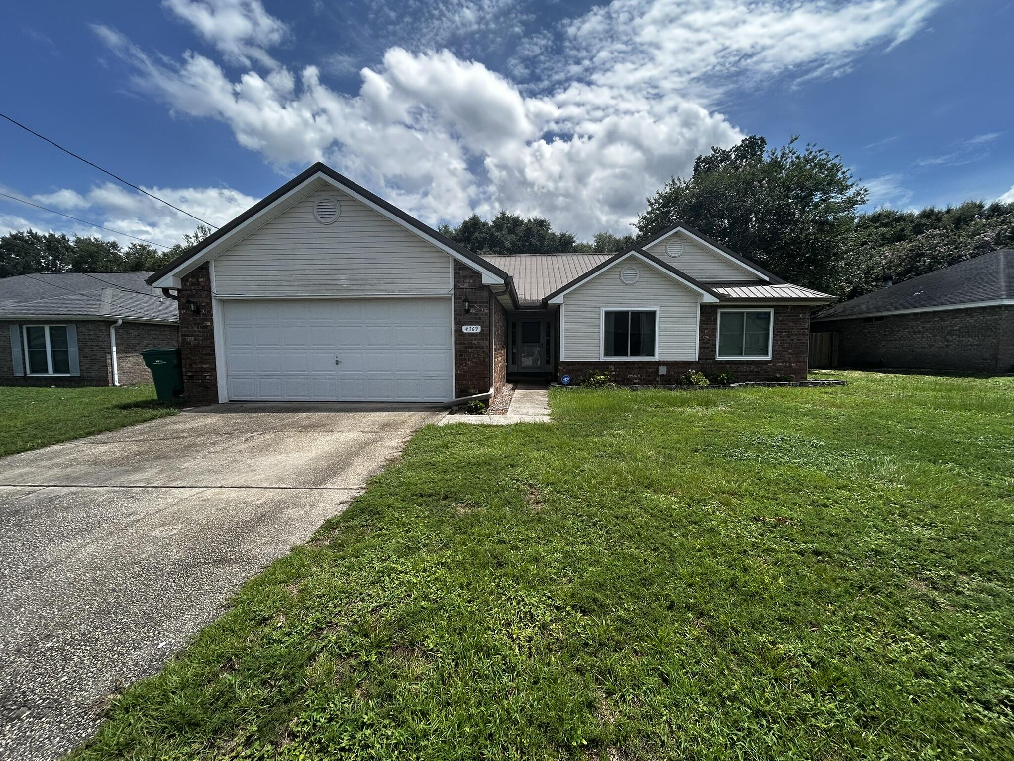 Enjoy the space, comfort, and convenience this well-maintained 4-bedroom, 2-bath home has to offer! Located in the sought-after southeast area of Crestview, just south of Interstate 10, this home features 1,901 square feet of living space on a generously sized lot.

Designed with everyday living in mind, the interior offers a spacious primary suite, formal dining room, cozy breakfast nook, and an inviting living room complete with a wood-burning fireplace. The kitchen is highlighted by elegant quartz countertops, while the screened 16' x 15' back porch provides the perfect place to relax, entertain, or enjoy your morning coffee.
Situated just minutes from schools, shopping, dining, and I-10, this home offers an ideal blend of peaceful living and easy access to everything Crestview has to offer. Don't miss your opportunity to make this beautiful home your next address!