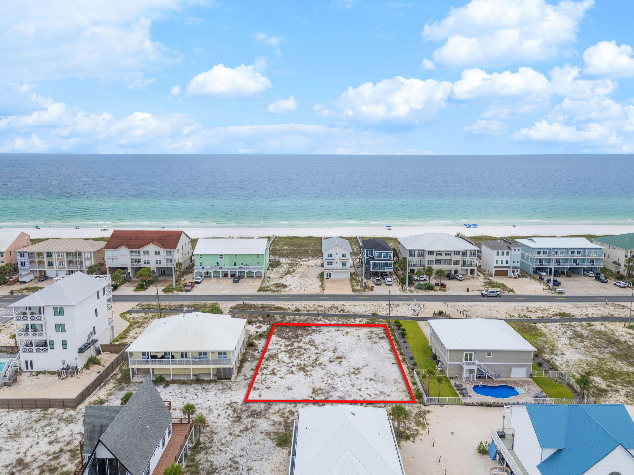 Pro photos on the way! 

Welcome to a rare opportunity to own a piece of paradise! Situated at 7930 Gulf Blvd on beautiful Navarre Beach, FL, this exceptional lot offers endless possibilities to create your dream coastal retreat. This blank canvas boasts a prime location on the iconic Gulf Blvd, providing convenient access to some of the most stunning beaches along the Emerald Coast.

This property offers a generous amount of space, perfect for designing and building the coastal property you've always envisioned with no HOA rules. With its proximity to the Gulf of Mexico and a serene coastal lifestyle, this land is ideal for those seeking to create a primary residence, a vacation getaway, or even an investment opportunity.

Take advantage of the fresh coastal breezes while living steps away from sun, sand, and endless recreation. Whether you dream of sipping coffee on a custom-built porch or lookout while watching the gorgeous Gulf, designing a layout that complements the natural beauty of the area, or simply enjoying the peace that comes from owning a slice of paradise, the possibilities here are limitless.

The lot's central location also ensures convenient access to Navarre Beach dining, attractions and the many outdoor activities that make Navarre such a desirable place to live. Don't miss your chance to own this prime piece of land and start building the life you've been dreaming of--opportunities like this are becoming more and more scarce.