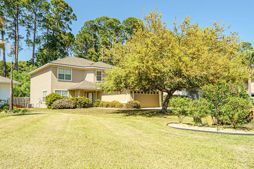 Very well maintained home with a new roof on 10-1-21, new microwave/stove/dishwasher on 8-1-23, exterior repaint on 8-24.  New lawn pump and new garage door opener/spring rollers happened in 2025. Electric fireplace new insert within last year.  Rear screened porch and quite backyard overlooks lots of trees and greenway space. Conveniently located in Sandestin area close to the hospital, Grand Blvd, movie theater.
